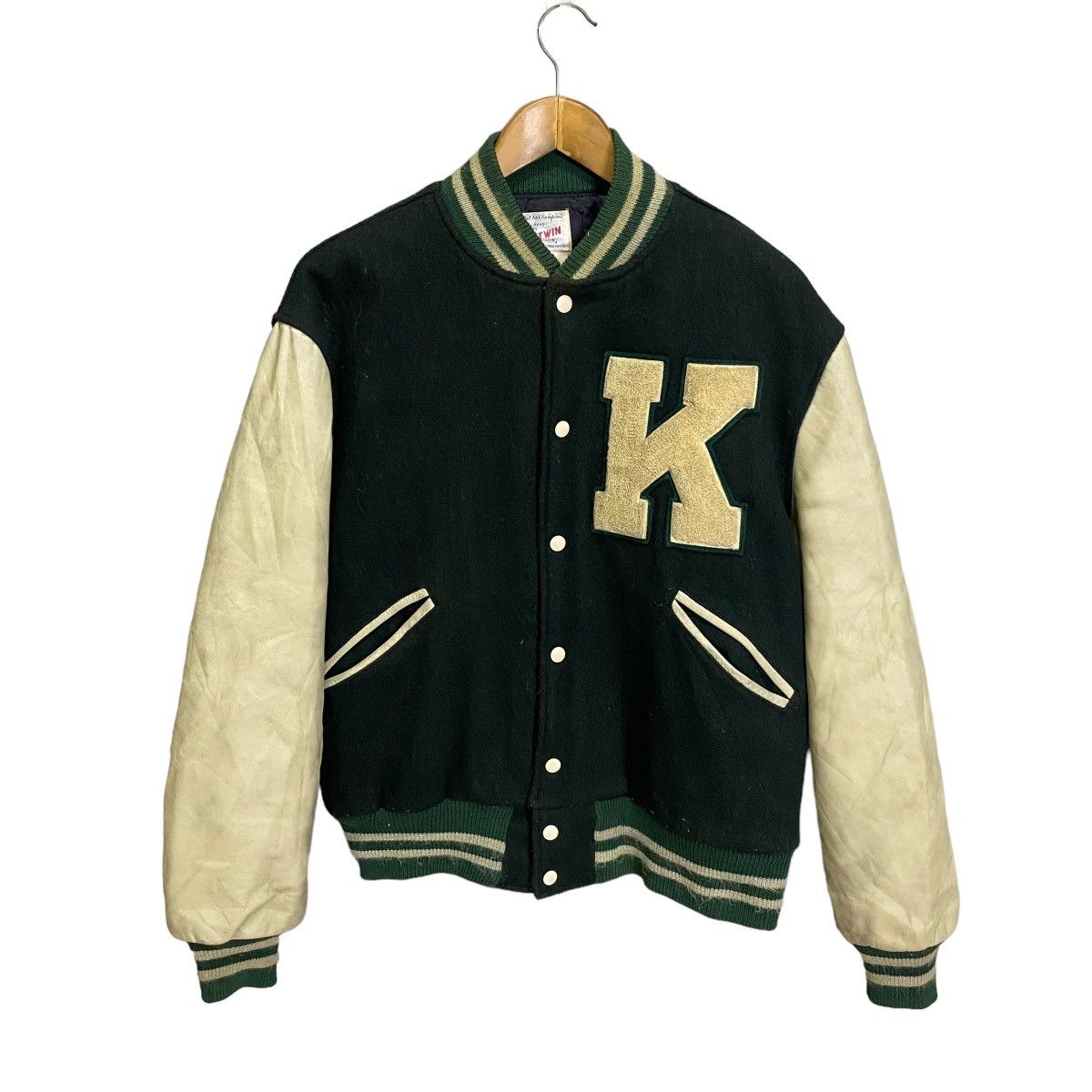 Vintage RARE 60s BUTWIN THE CHAMPION VARSITY JACKET Size US L / EU 52-54 / 3 - 1 Thumbnail