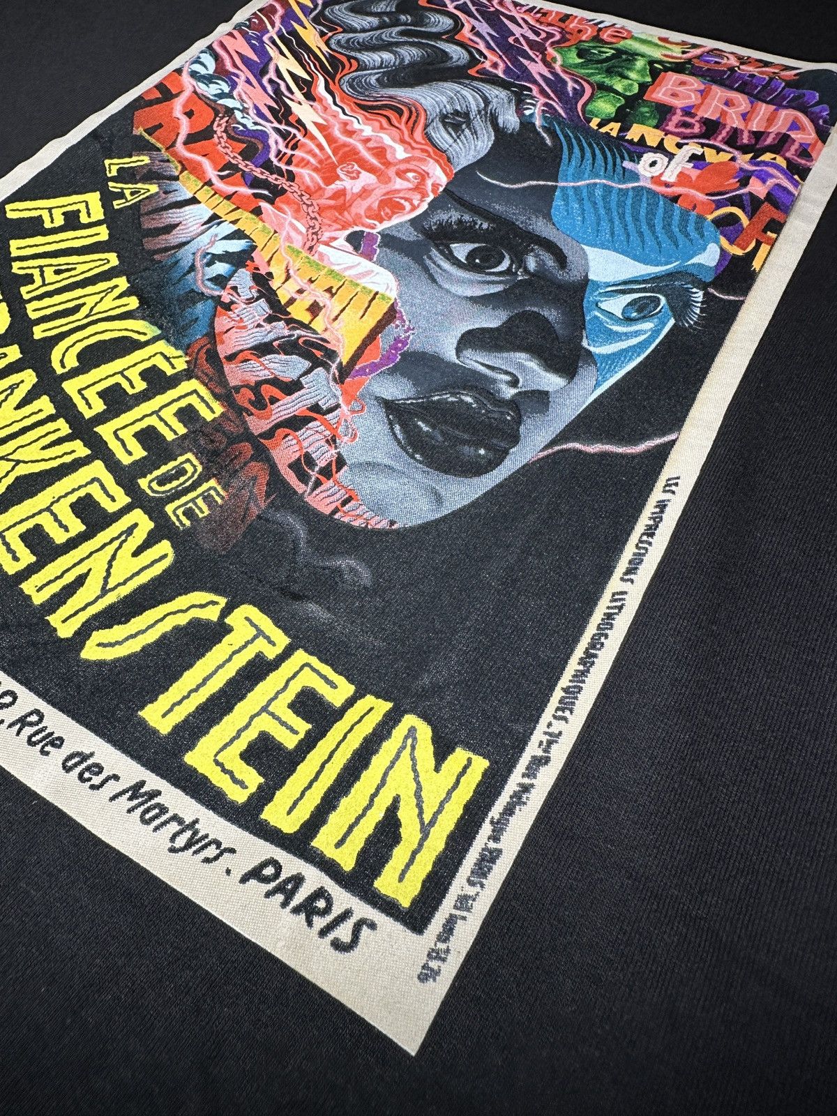 Supreme × The Hundreds × Vlone The HundredsXUniversal Studios LaFiancee Frankenstein tee Size US M / EU 48-50 / 2 - 6 Thumbnail