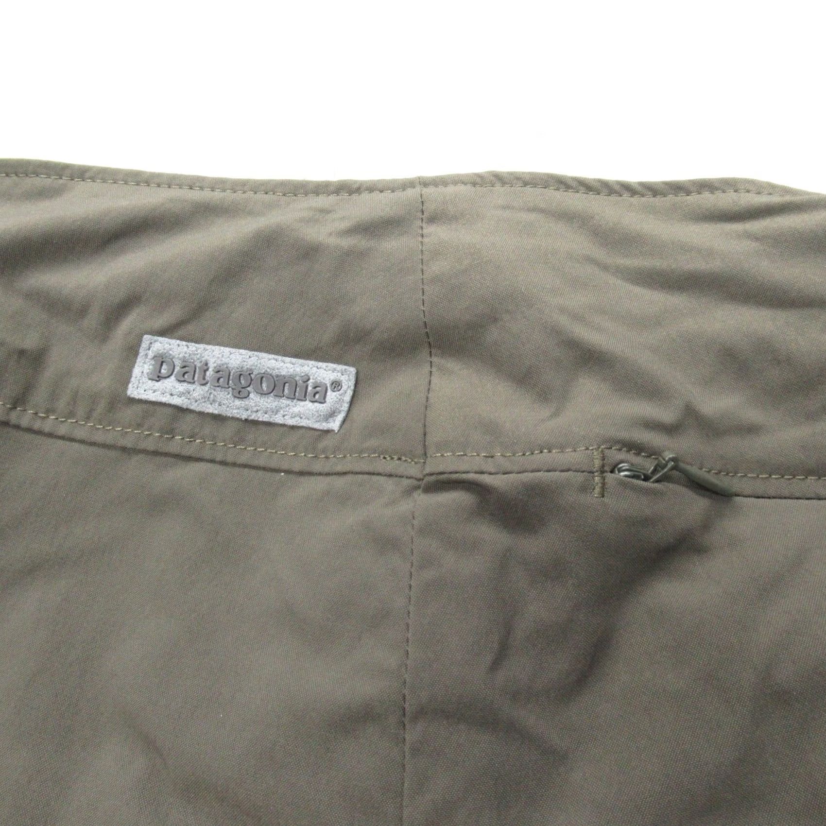 Patagonia VINTAGE Patagonia Skirt Womens 12 Nylon Green Short Liner Casual Continental Hideaway Size 34" / US 12 / IT 48 - 7 Thumbnail