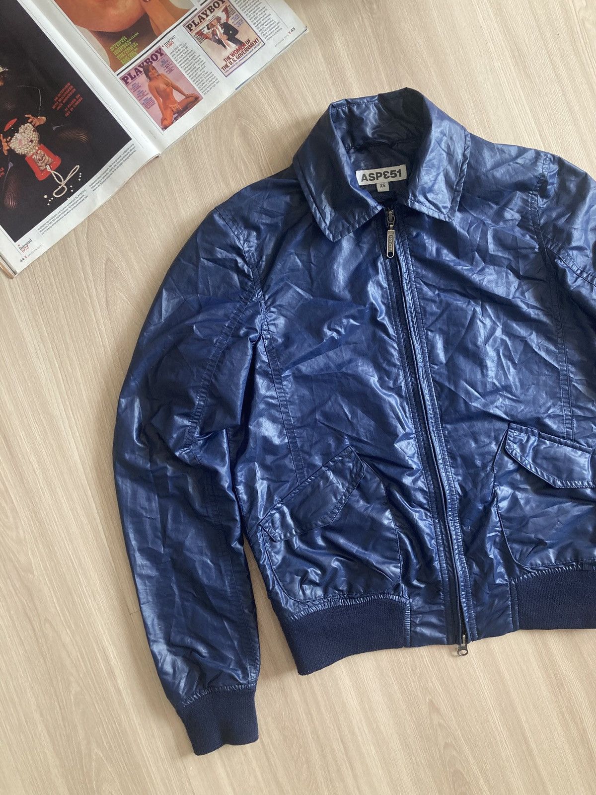 Aspesi Vintage Aspesi Bomber Nylon Jacket Size XS / US 0-2 / IT 36-38 - 5 Thumbnail