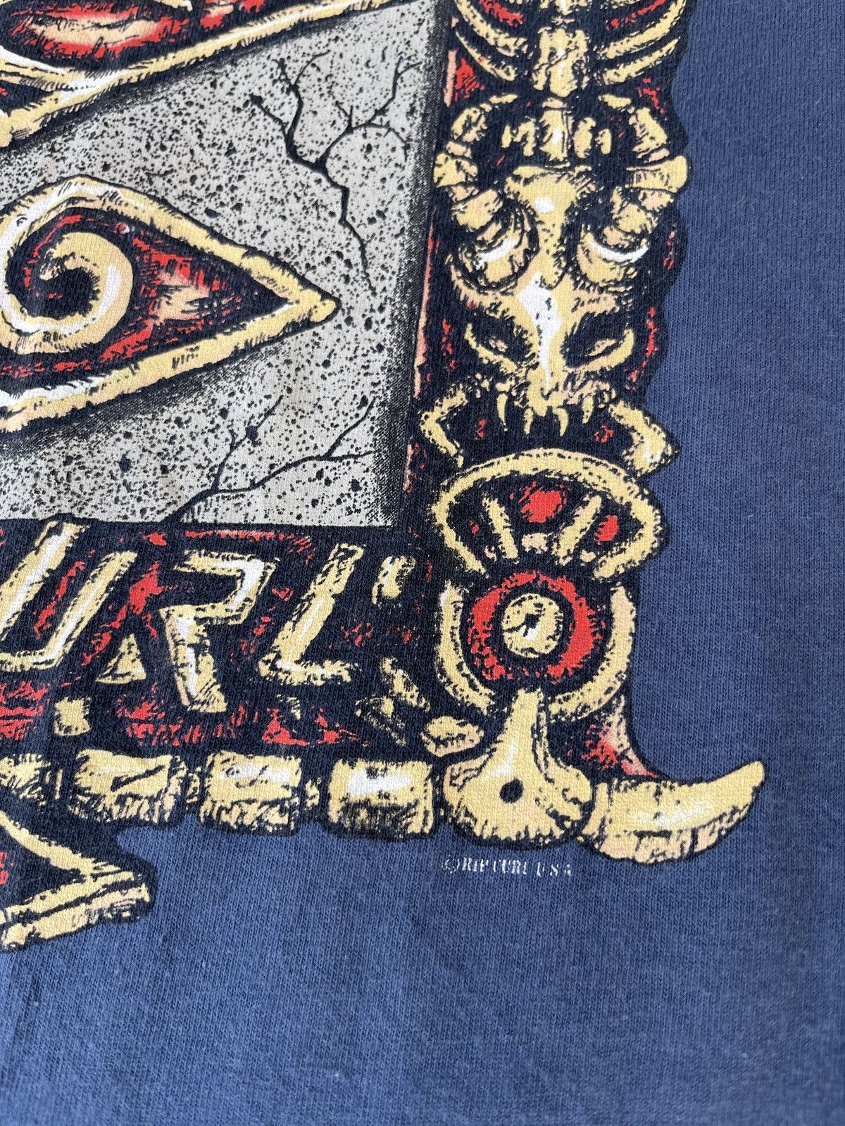 Ripcurl Rare🔥Vintage 90s FADED Ripcurl Surfing Tee Size US L / EU 52-54 / 3 - 6 Thumbnail