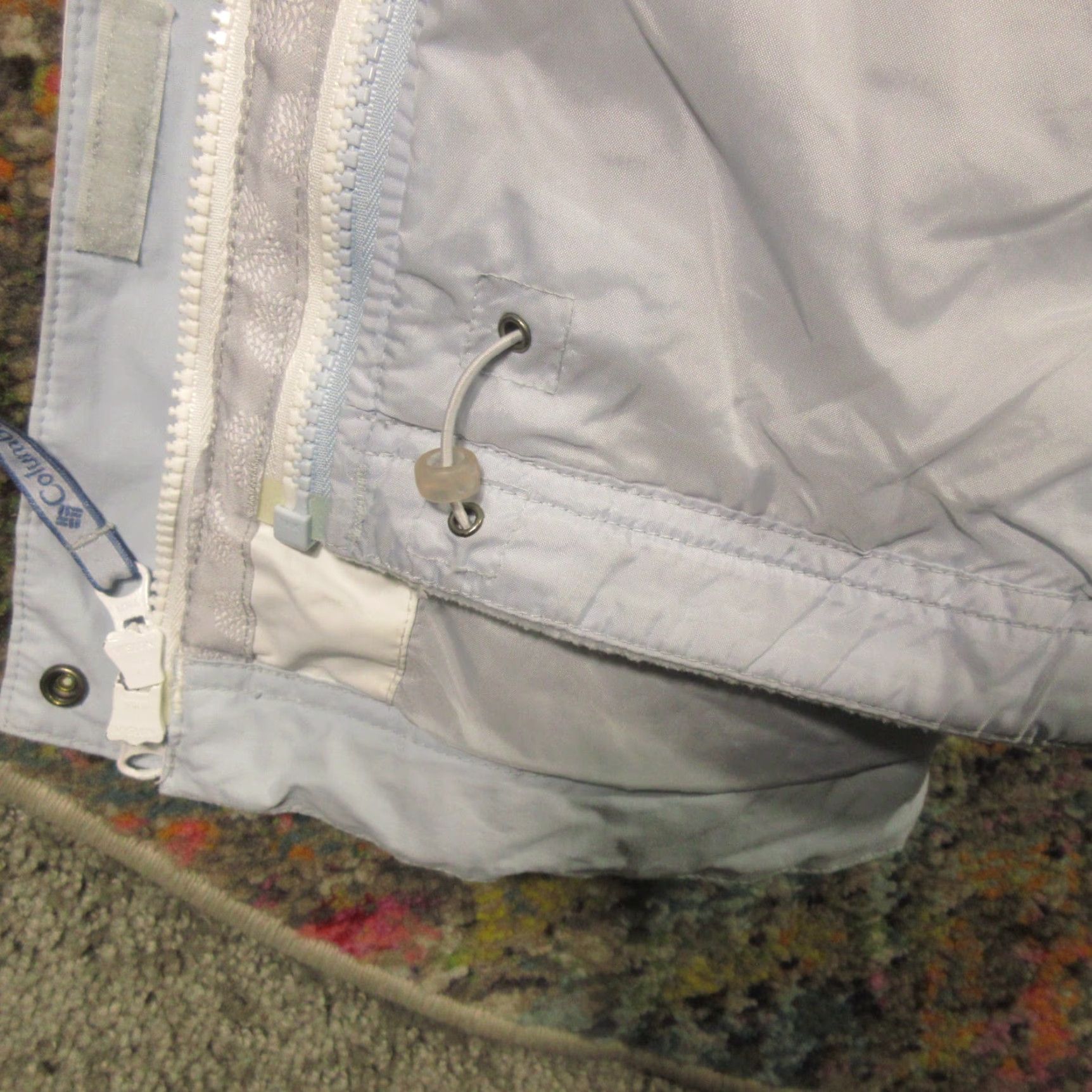 Vintage Columbia 3 in 1 Jacket Womens S White Removable hood Fleece Jacket Liner Patch Size S / US 4 / IT 40 - 7 Thumbnail