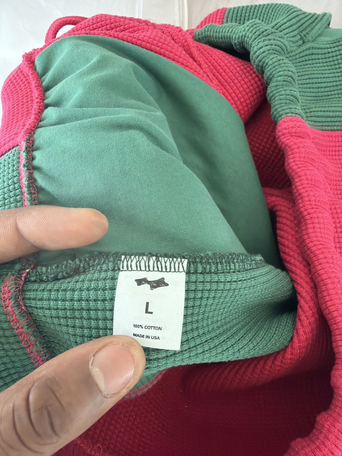 SKYLRK SKYLRK WAFFLE 3/4 SHORT “Melon” Size US 32 / EU 48 - 7 Thumbnail