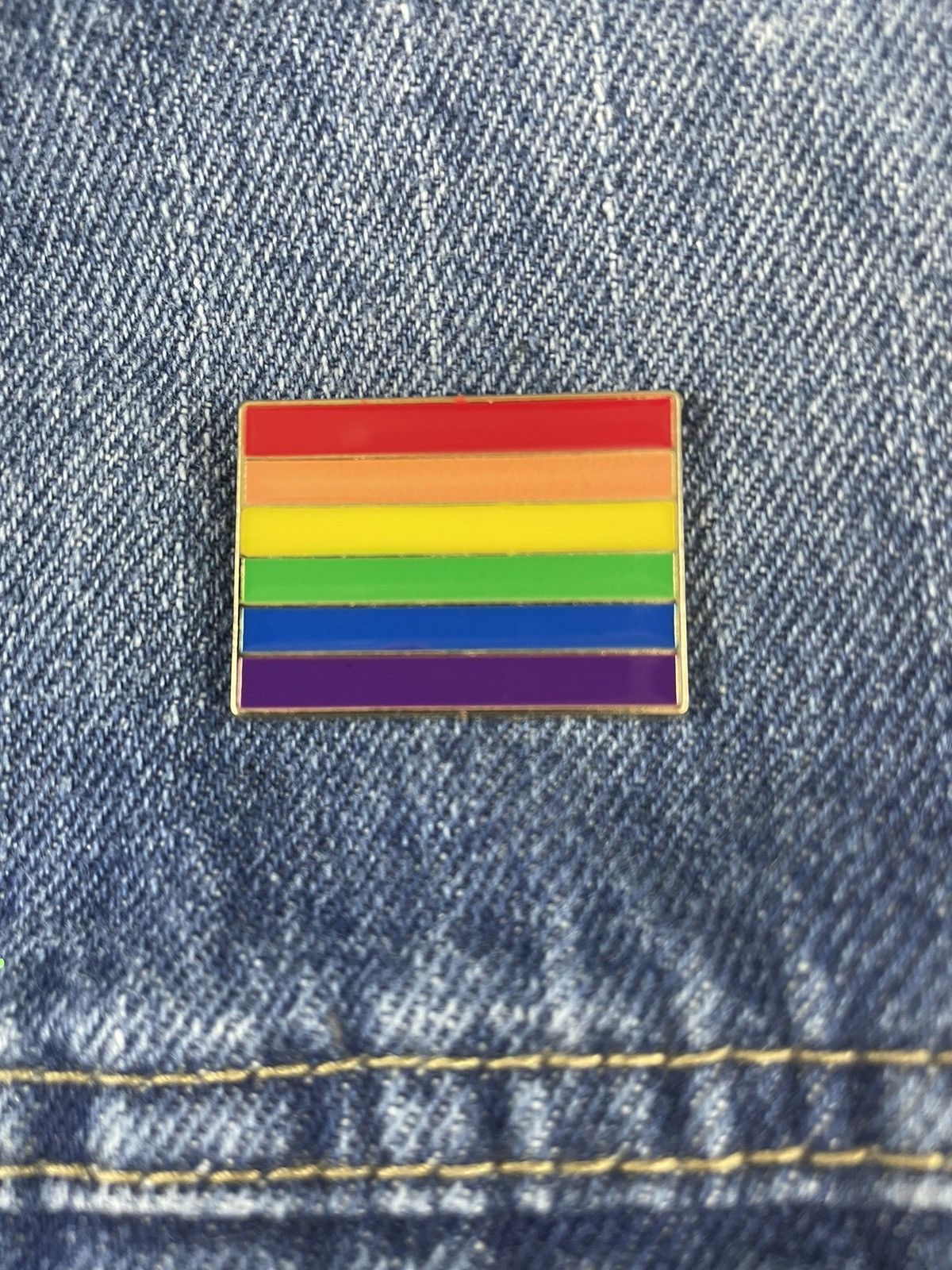 Other LGBTQ Flag Enamel Pin Size ONE SIZE - 1 Thumbnail