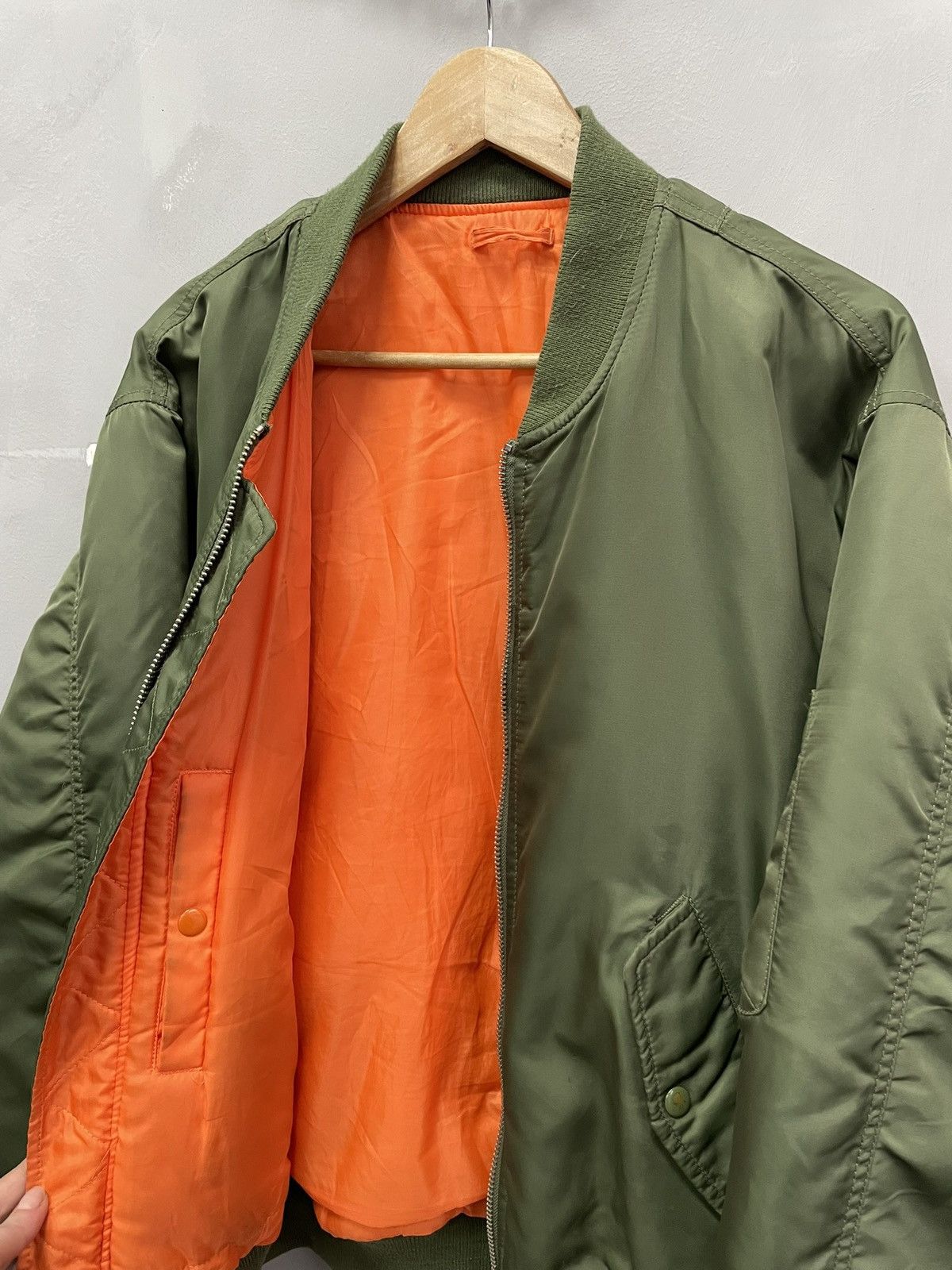Alpha Industries Alpha Industries ma 1 Double-Sided Bomber Green/Orange Size US M / EU 48-50 / 2 - 6 Thumbnail