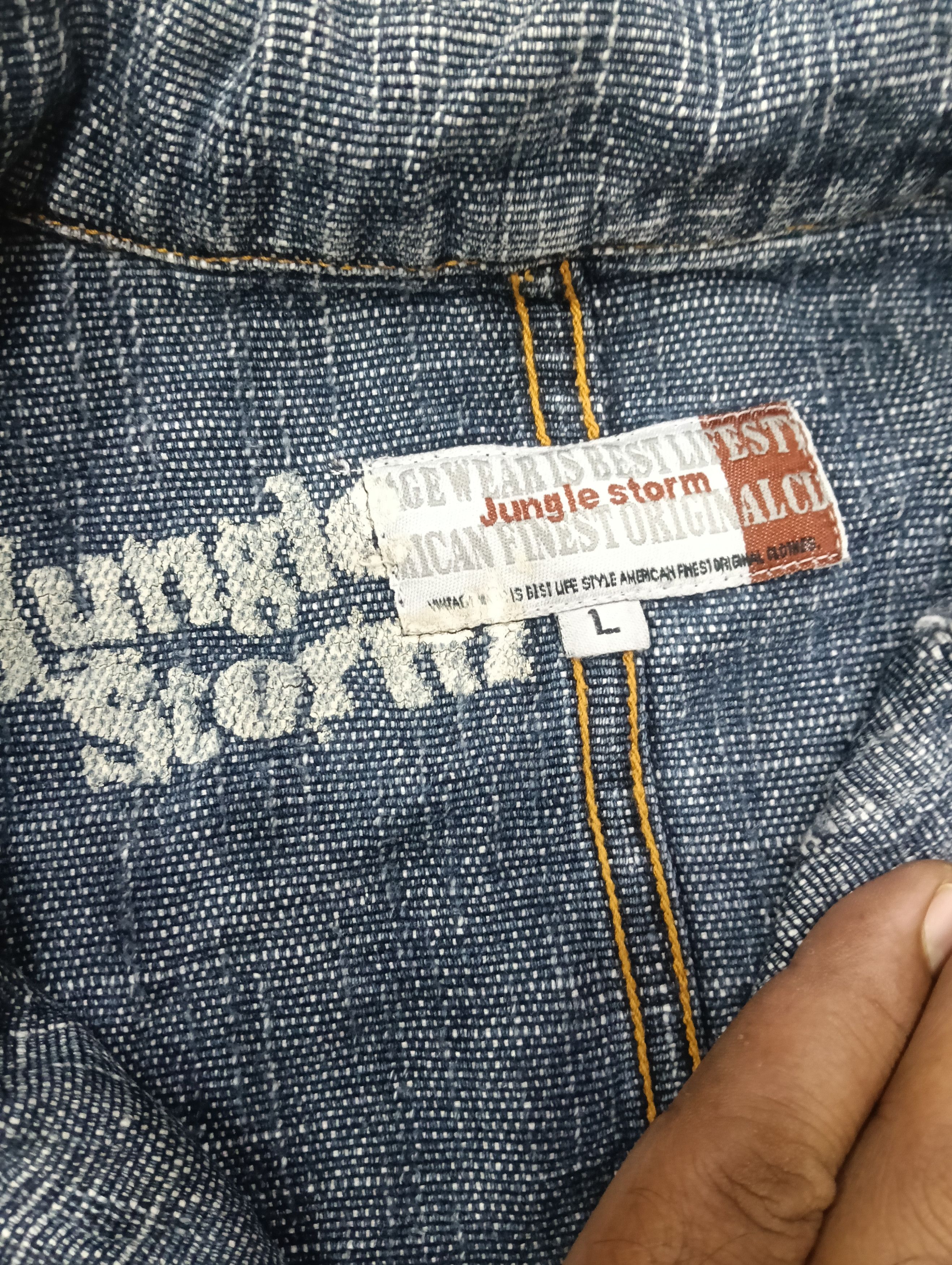 Beauty Beast × Japanese Brand Jungle Storm Jacket Like Shawl Collar Size US L / EU 52-54 / 3 - 7 Thumbnail