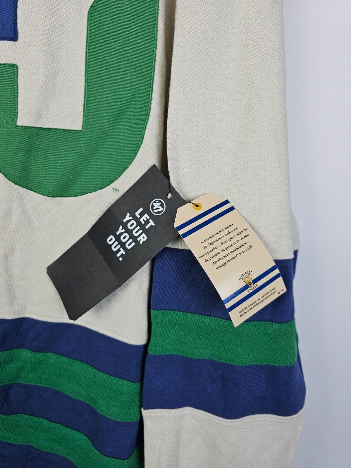 Hartford '47 Brand Hartford Whalers Throwback Hockey Jersey M NEW Size US M / EU 48-50 / 2 - 5 Thumbnail