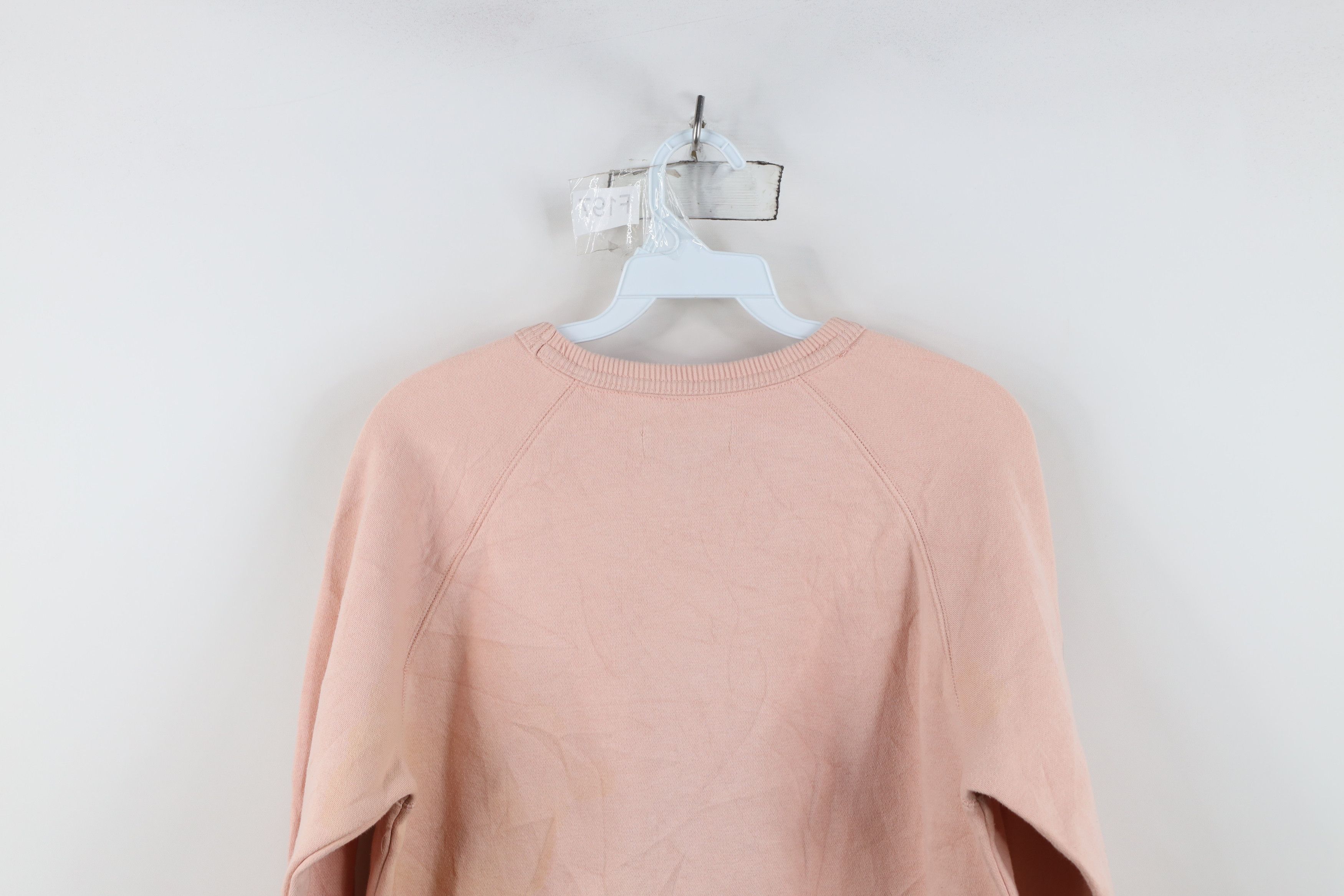 Adidas Y2K Adidas Spell Out Big Logo Crewneck Sweatshirt Pink Size S / US 4 / IT 40 - 12 Thumbnail