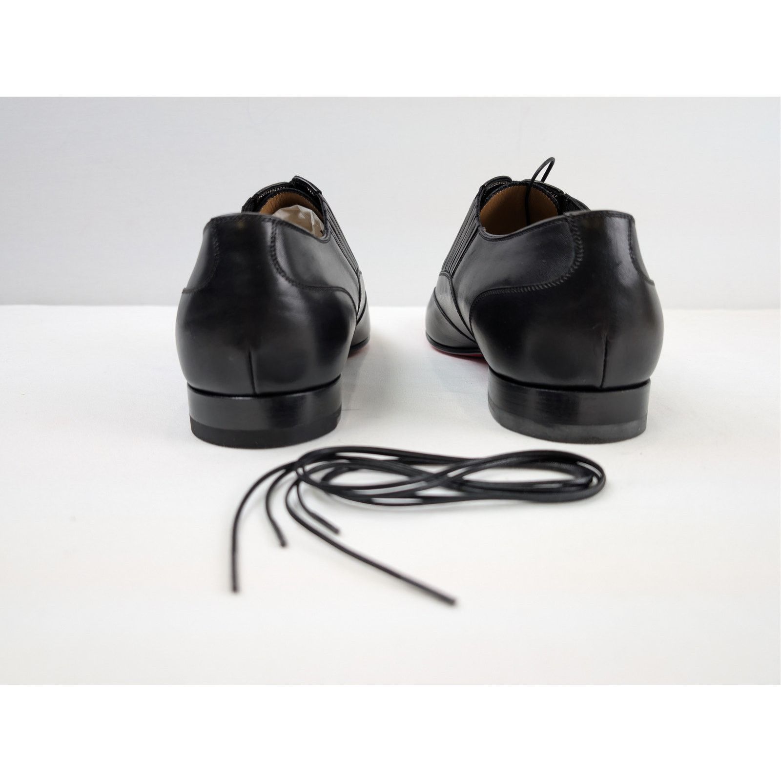 Christian Louboutin o1rshd1 My Amor W Flat Shoe Boots in Black Size US 13 / EU 46 - 11 Thumbnail