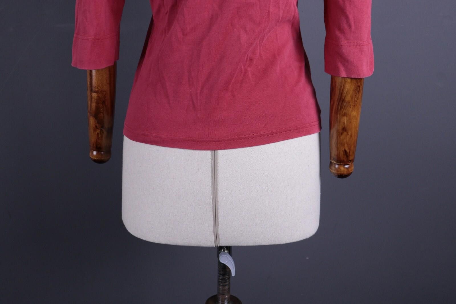 Saint James Saint James Red Long Sleeve Pullover Pockets Overshirt Shirt Size S / US 4 / IT 40 - 11 Thumbnail