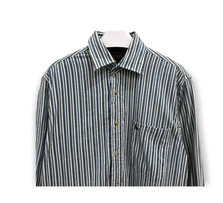 Vintage Vintage Decoy Striped design Flannel Shirt 👕 Size US S / EU 44-46 / 1 - 2 Thumbnail