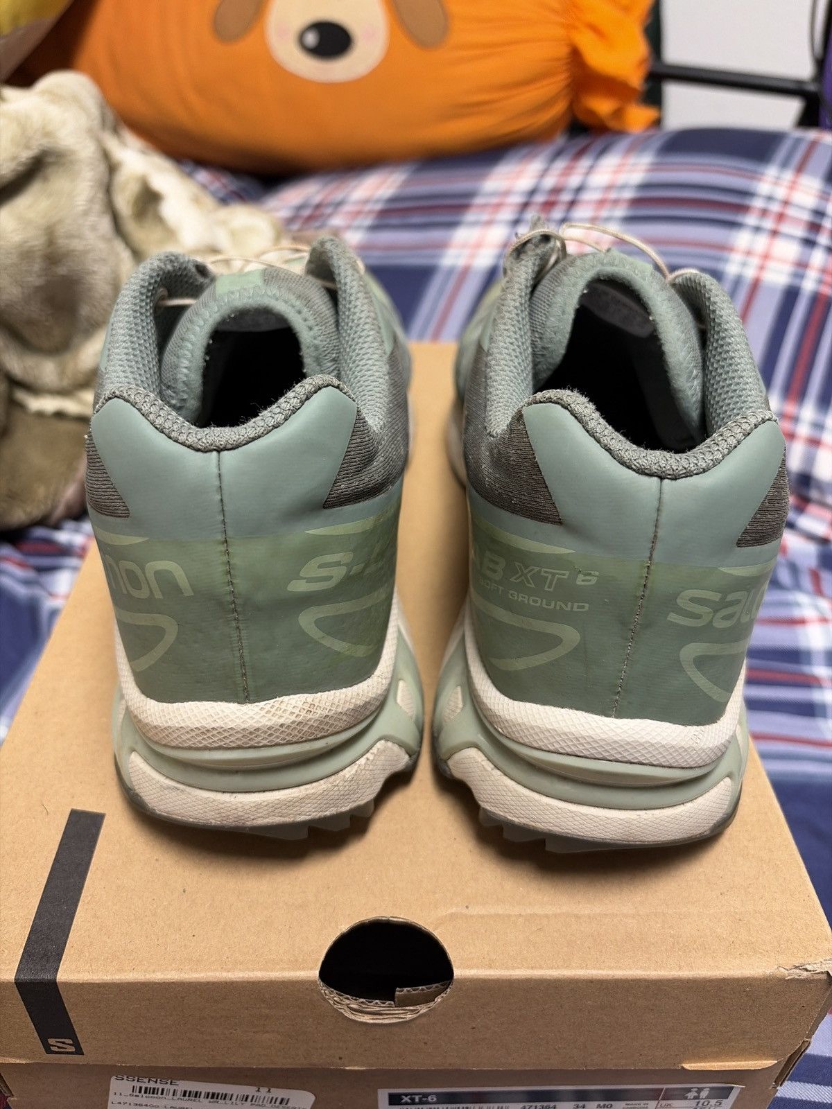 Salomon SALOMON Green XT-6 Sneakers Size US 11 / EU 44 - 3 Thumbnail