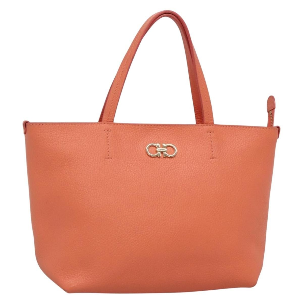 Salvatore Ferragamo Salvatore Ferragamo Bice Tote Leather Size ONE SIZE - 1 Thumbnail