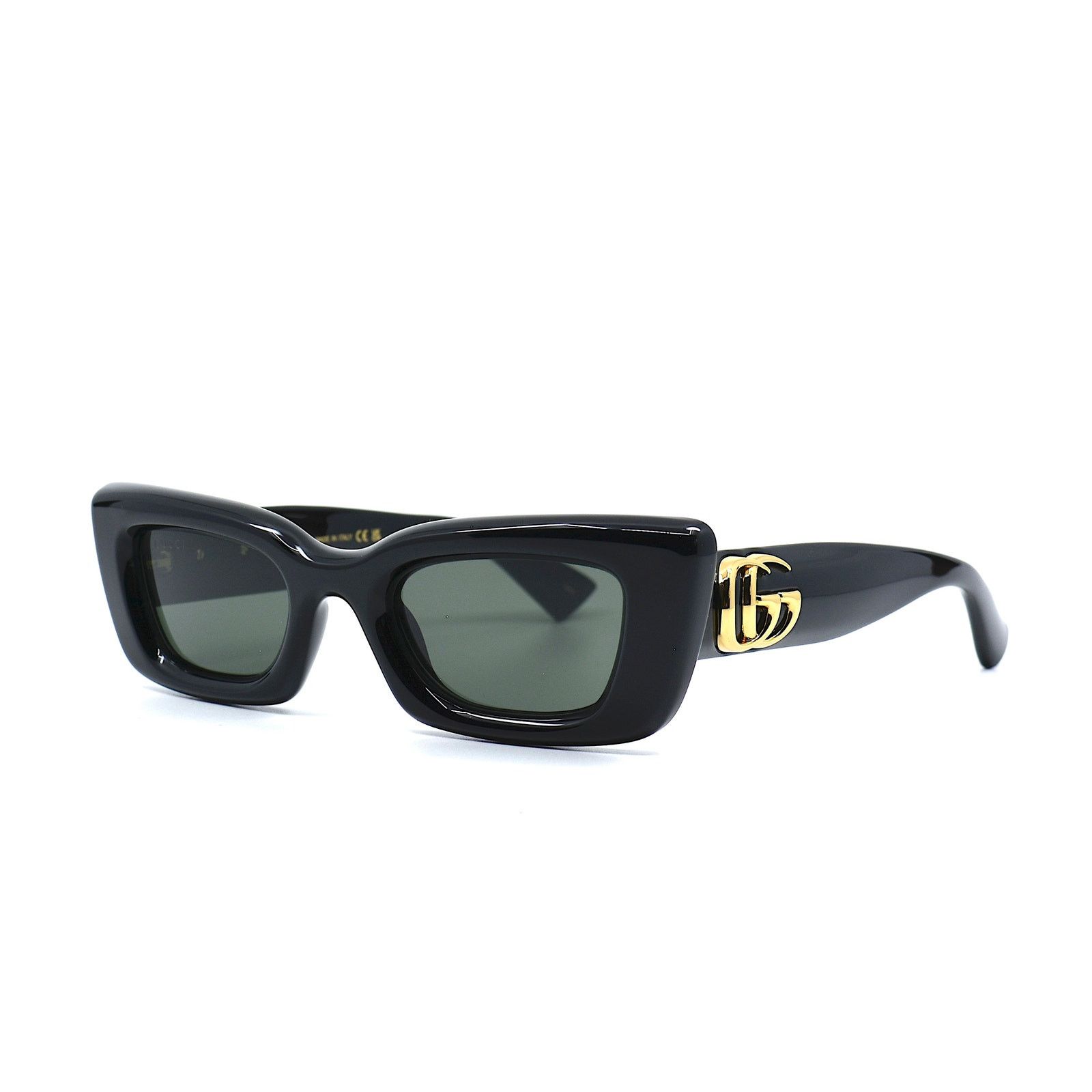Gucci NEW Gucci GG1827S 001 Black Frame Grey Authentic Sunglasses Size ONE SIZE - 3 Thumbnail