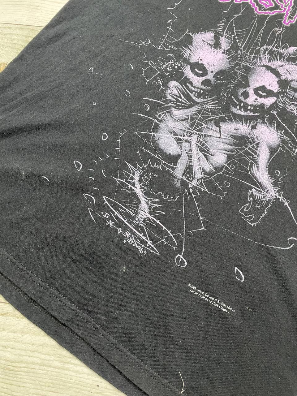Band Tees Vintage Misfits Violent World 1999 Shirt Sleeveless Rock Y2K Size US XL / EU 56 / 4 - 9 Thumbnail