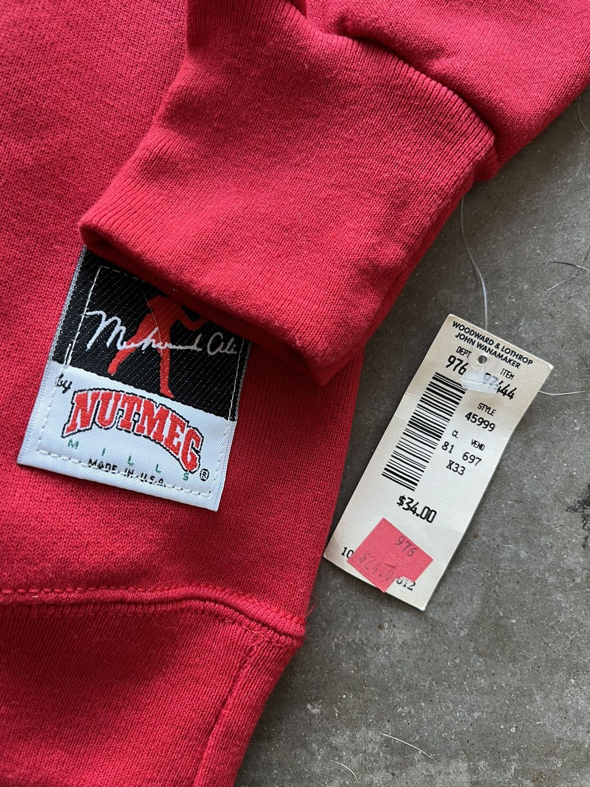 Nutmeg × Vintage Brand New 1980s Muhammad Ali Crewneck Size US L / EU 52-54 / 3 - 3 Thumbnail