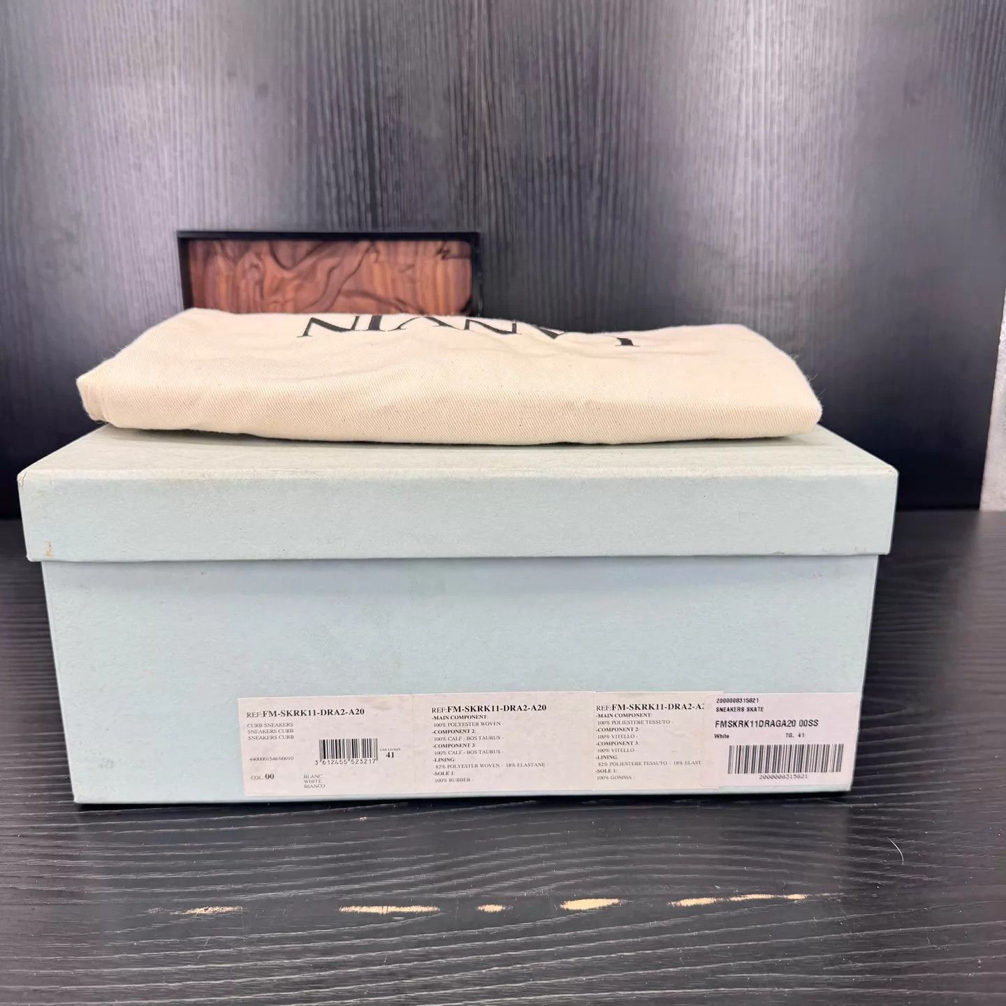 Lanvin Lanvin Bread White Sneakers 41 Near New Original Box Size US 8 / EU 41 - 9 Thumbnail