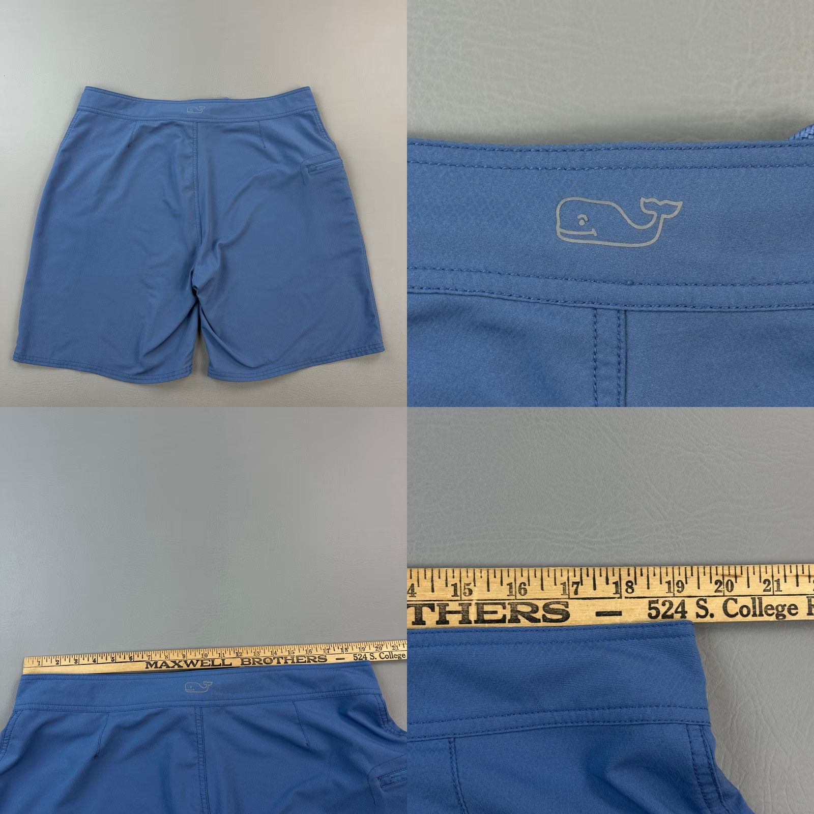 Vineyard Vines Vineyard Vines Swim Shorts Mens 38 Blue 9" Boardshorts Drawstring Beach Size US 38 / EU 54 - 8 Thumbnail