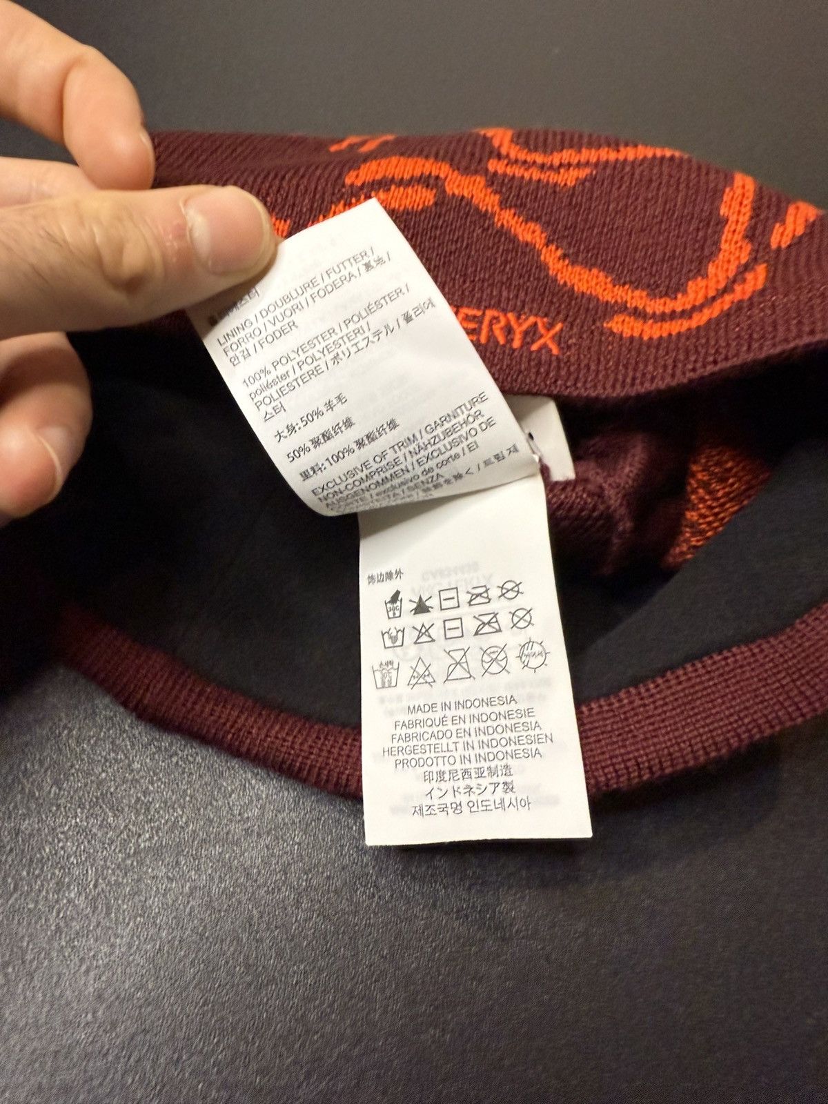 Arc'teryx Arc’teryx Bird Heard Toque beanie - Mars / Dynasty - New Size ONE SIZE - 6 Thumbnail