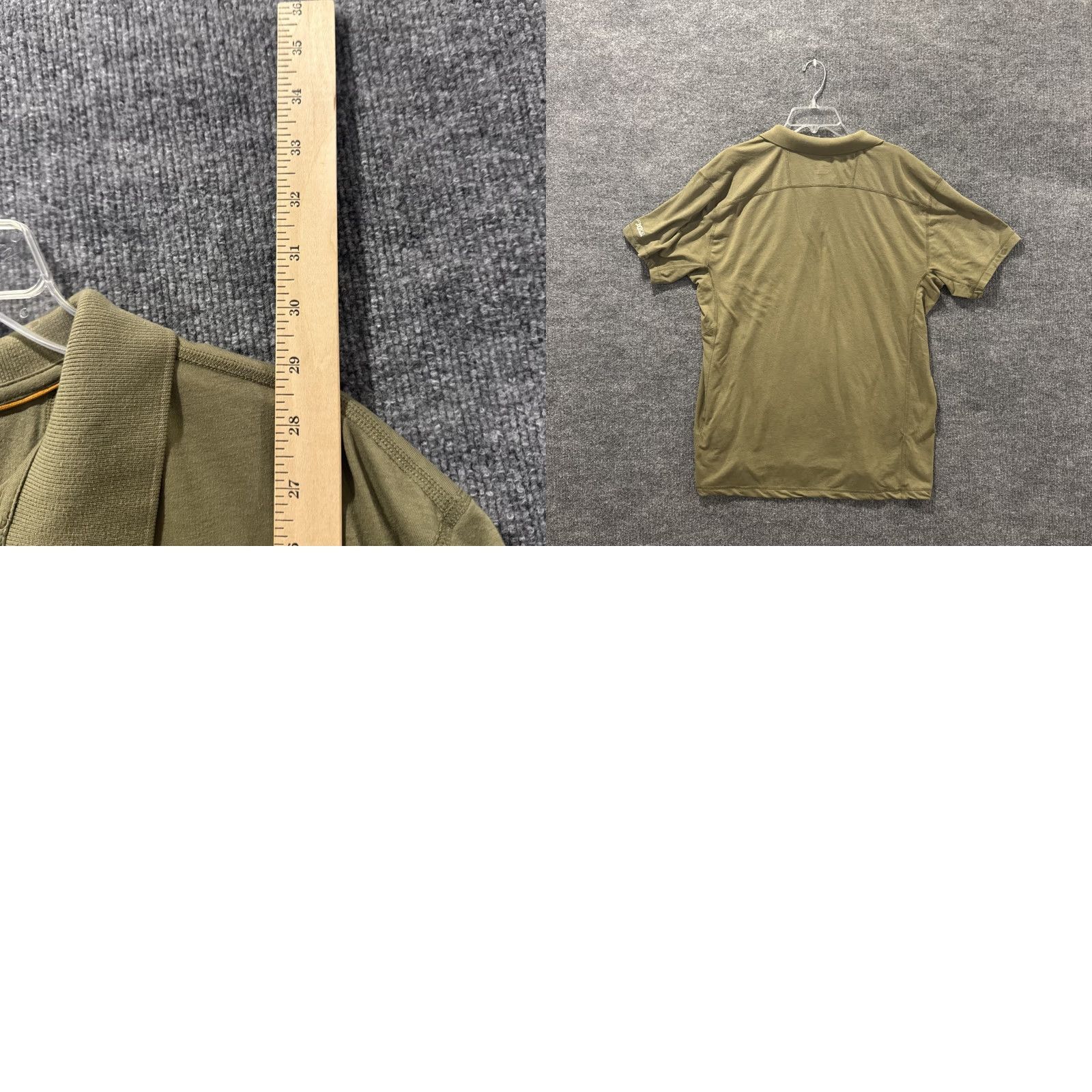 Carhartt Carhartt Workwear Shirt Quarter Button Up T-Shirt Green XL Mens Short Sleeve 391 102134 Force Extreme Regular Size XL Size US XL / EU 56 / 4 - 8 Thumbnail
