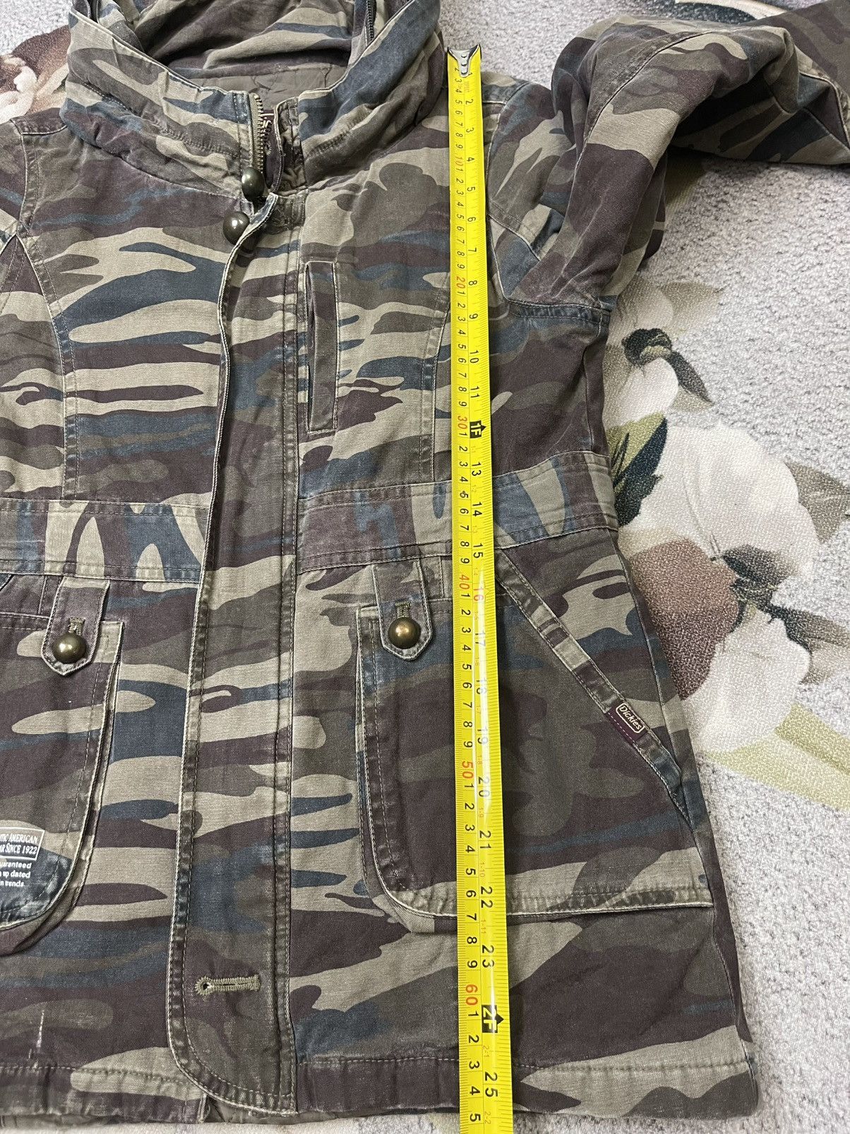 Dickies Vintage Dickies Camouflage Jacket Hoodie Size US M / EU 48-50 / 2 - 12 Thumbnail