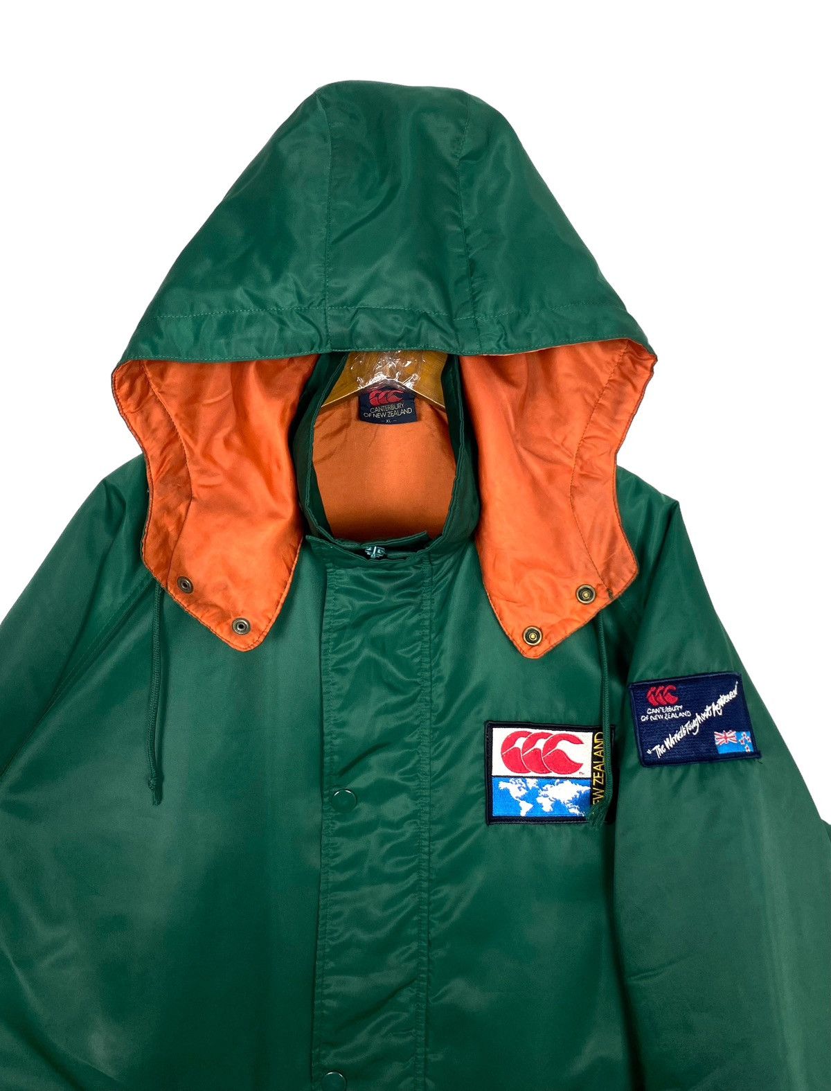 Canterbury of New Zealand Rare‼️ Vtg Canterbury of New Zealand Hoodie Parka Big Logo Size US XL / EU 56 / 4 - 4 Thumbnail