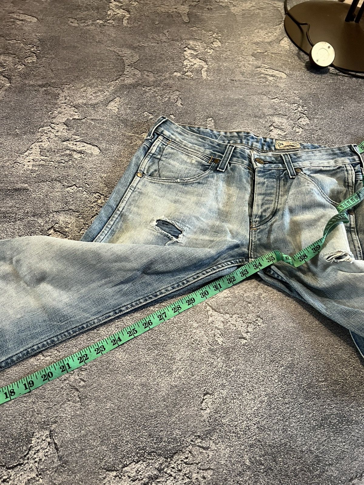 Vintage Distressed Streetwear Staple Slim / Archive Y2K Destroyed 90 Size US 32 / EU 48 - 11 Thumbnail