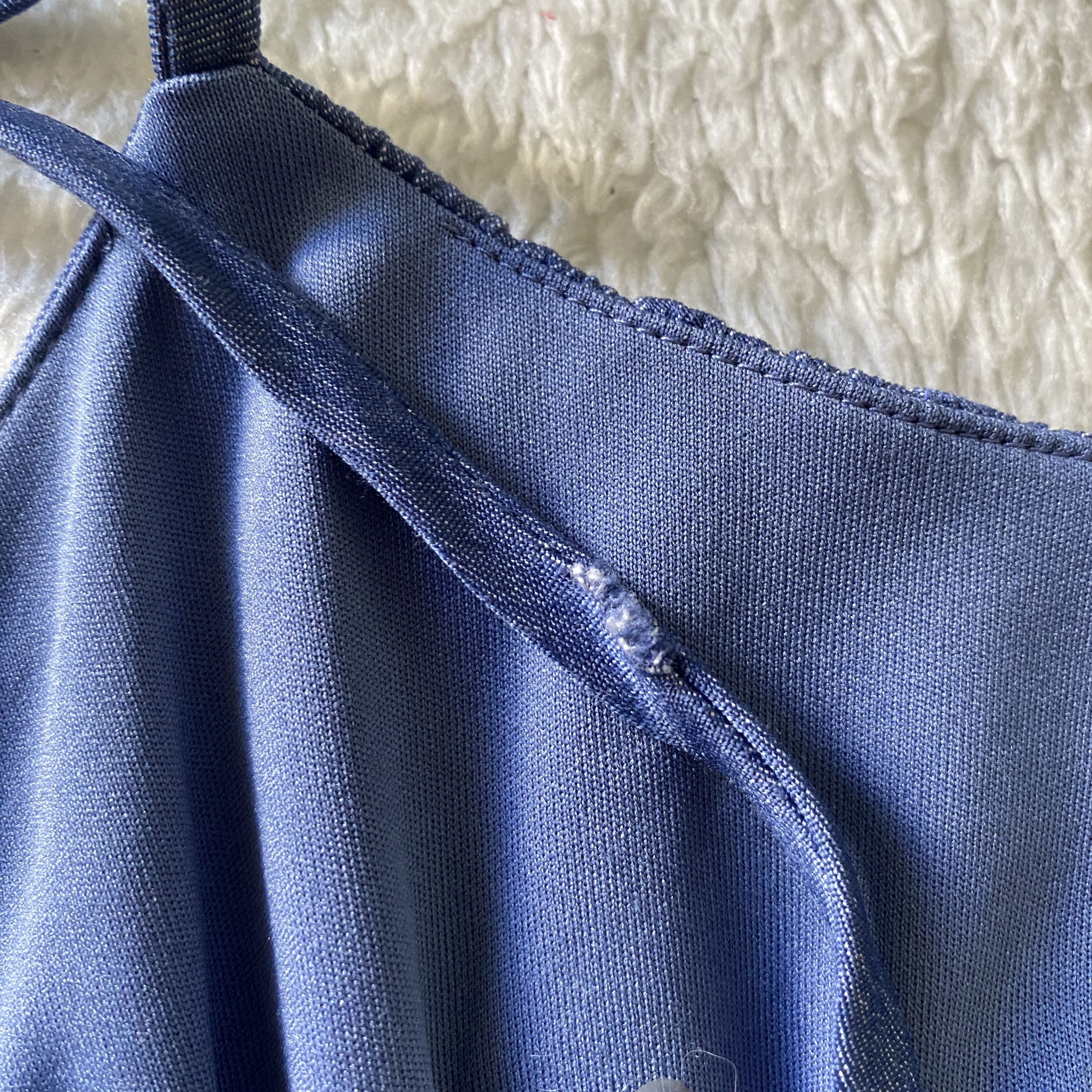 Other Speechless Chambray Blue Baby Doll Dress XS - Summer Dress Size XS / US 0-2 / IT 36-38 - 2 Thumbnail