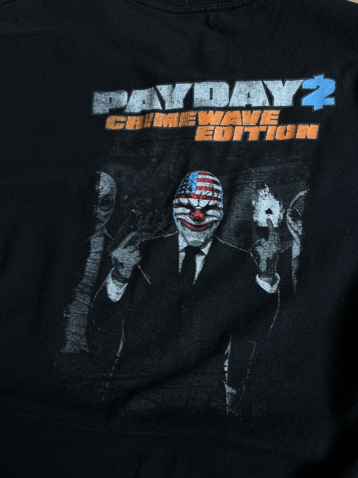 Nintendo × Post Game 🔥 Rare " PayDay 2 " Crimewave edition Size US L / EU 52-54 / 3 - 5 Thumbnail