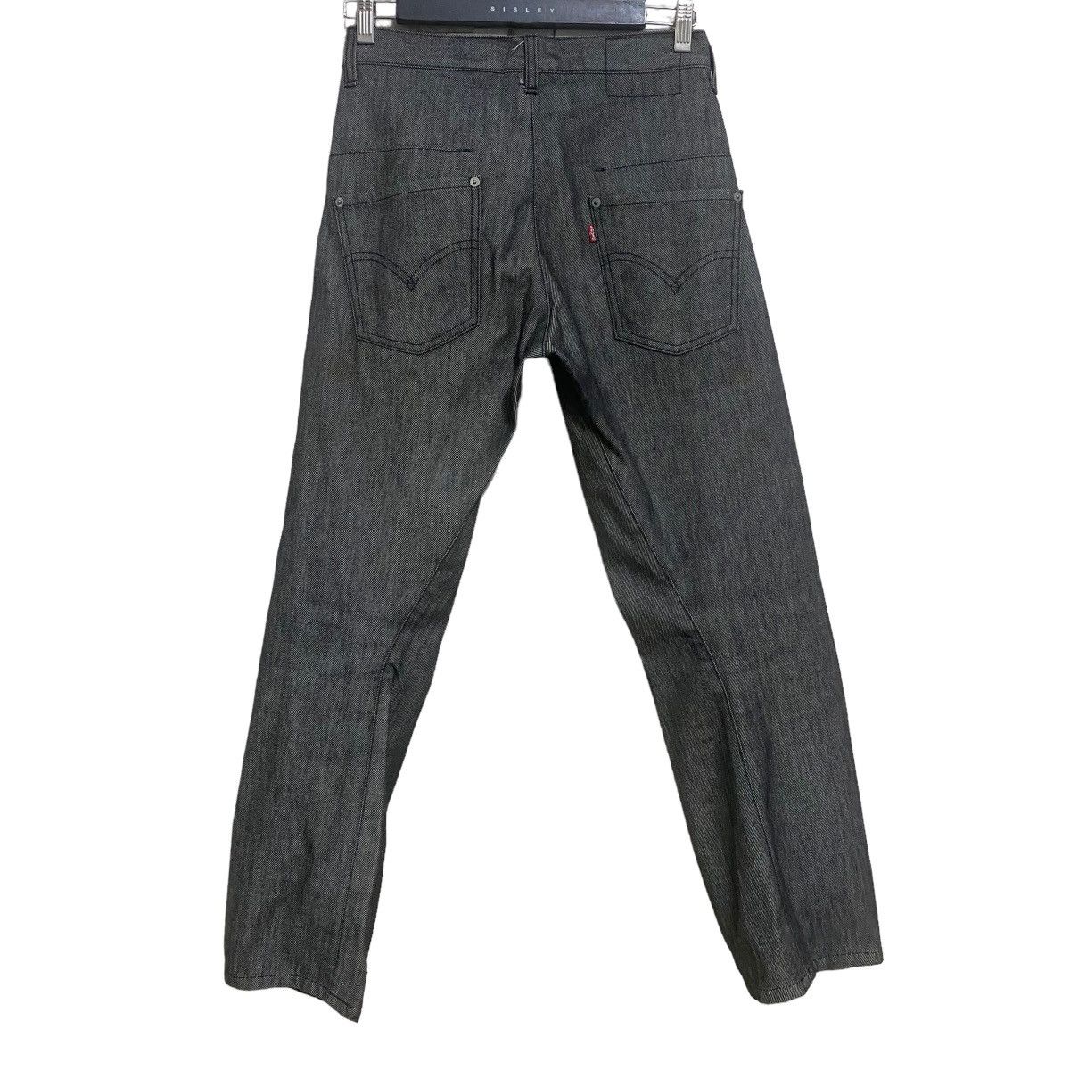 Levi's Vintage Levis Engineered Regular Black Jeans Size US 28 / EU 44 - 2 Thumbnail