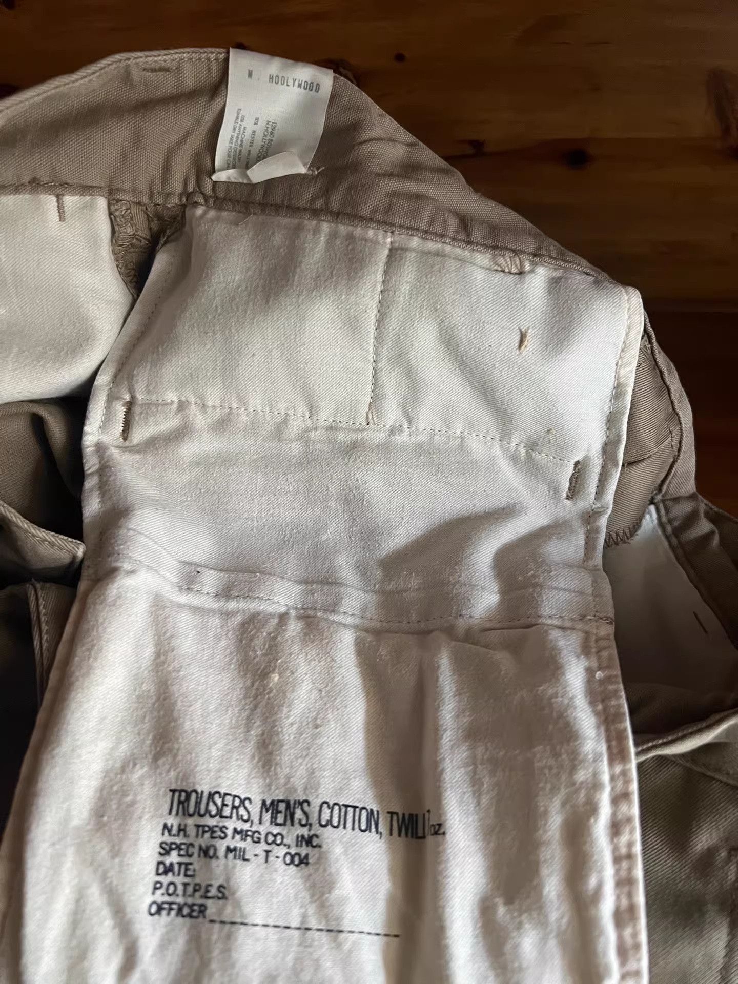 N.Hoolywood N.Hollywood Khaki Pants Size US 32 / EU 48 - 8 Thumbnail