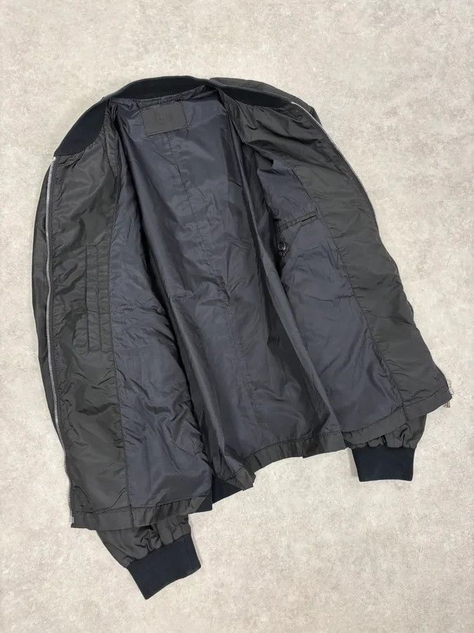 Prada SS2010 Prada Black Nylon Multi Zips Bomber Jacket Size US M / EU 48-50 / 2 - 7 Thumbnail