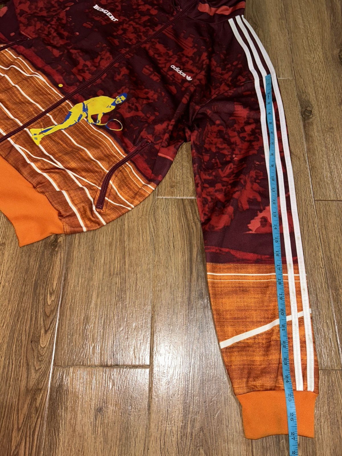 Adidas Adidas Bungert Tennis Jacket Tracktop Size US XL / EU 56 / 4 - 15 Thumbnail