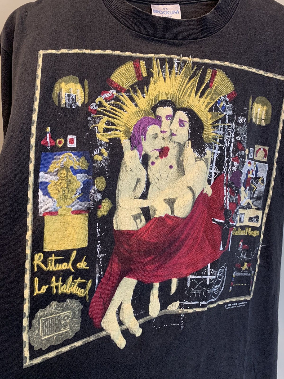 Band Tees × Jane's Addiction × Vintage *RARE* 1990 Janes Addiction Ritual de lo Habitual Band Shirt Size US L / EU 52-54 / 3 - 3 Thumbnail