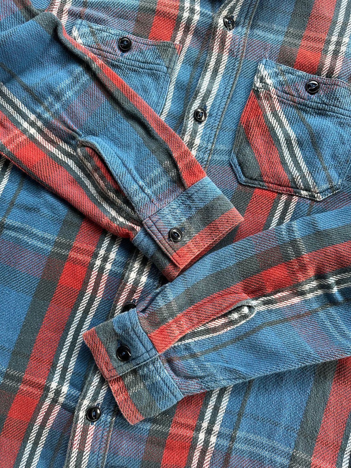 Sugar Cane Sugar Cane Button Up Flannel Shirt Size US M / EU 48-50 / 2 - 4 Thumbnail