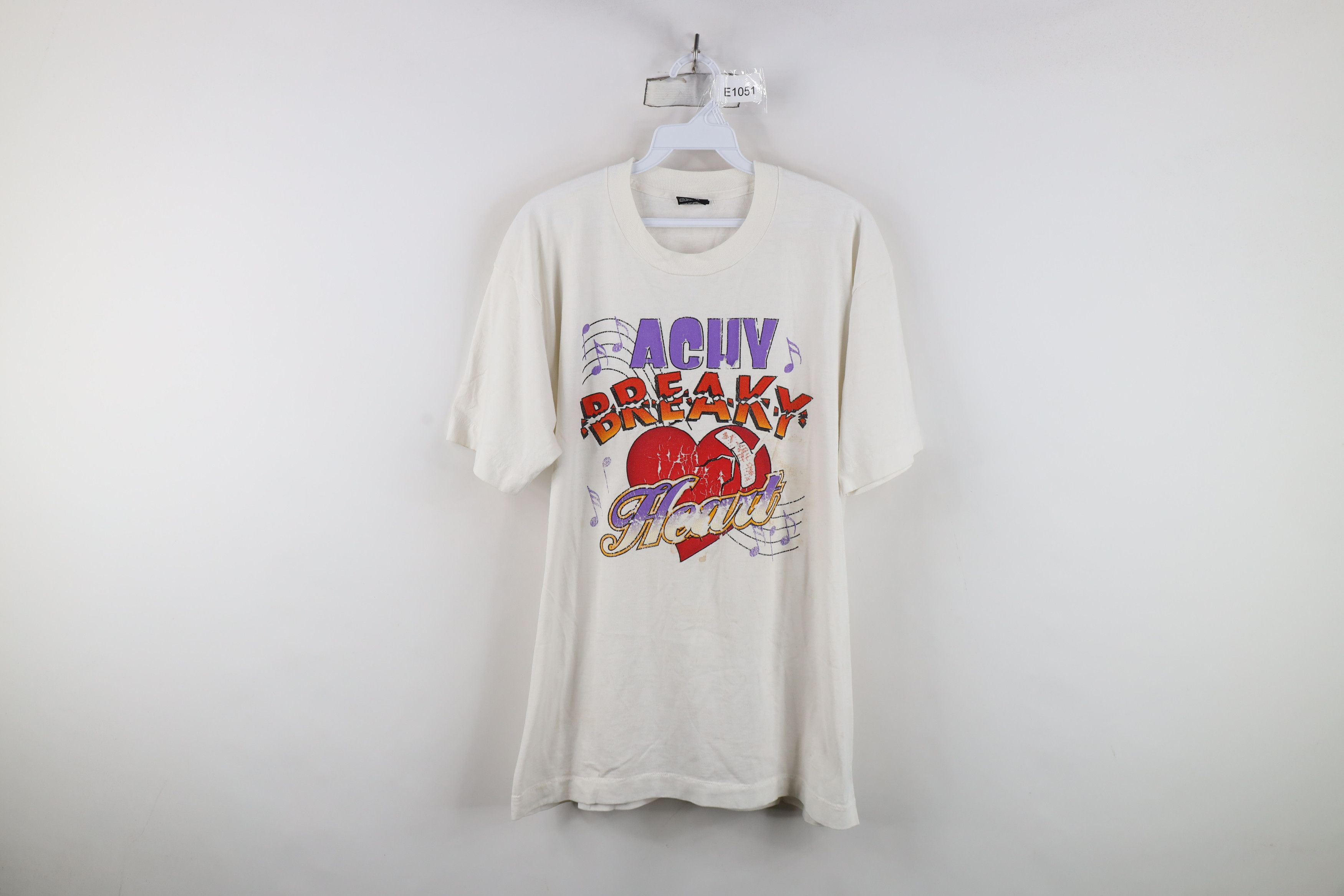 Vintage Vintage 90s Billy Ray Cyrus Achy Breaky Heart T-Shirt USA Size US L / EU 52-54 / 3 - 1 Thumbnail