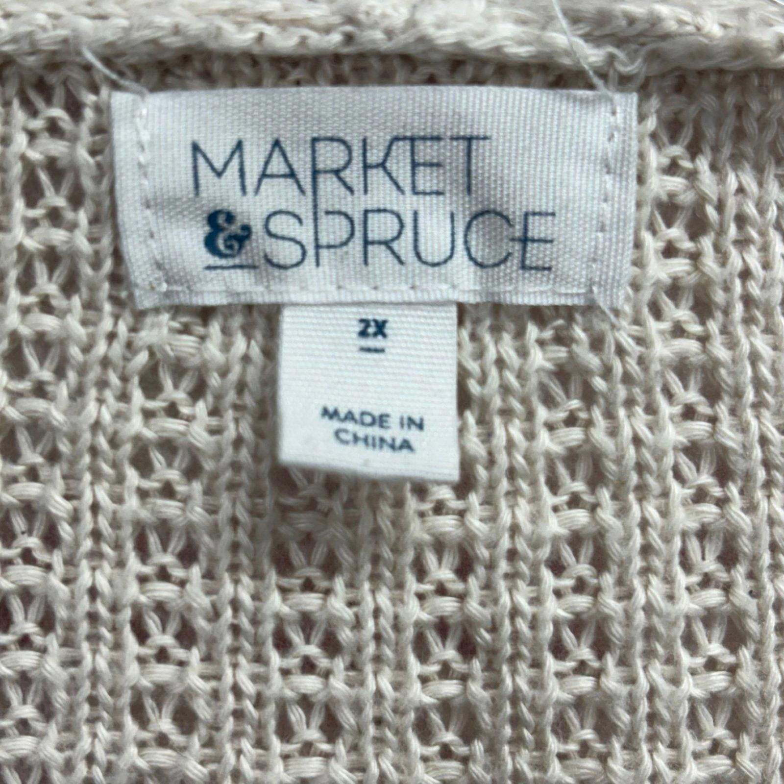 Designer Market & Spruce 2X Cardigan Size XXL / US 16-18 / IT 52-54 - 5 Thumbnail