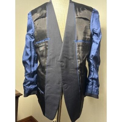 John Varvatos John Varvatos USA Classic Wool Blazer Two-Button Sport Coat Size 40R - 2 Thumbnail