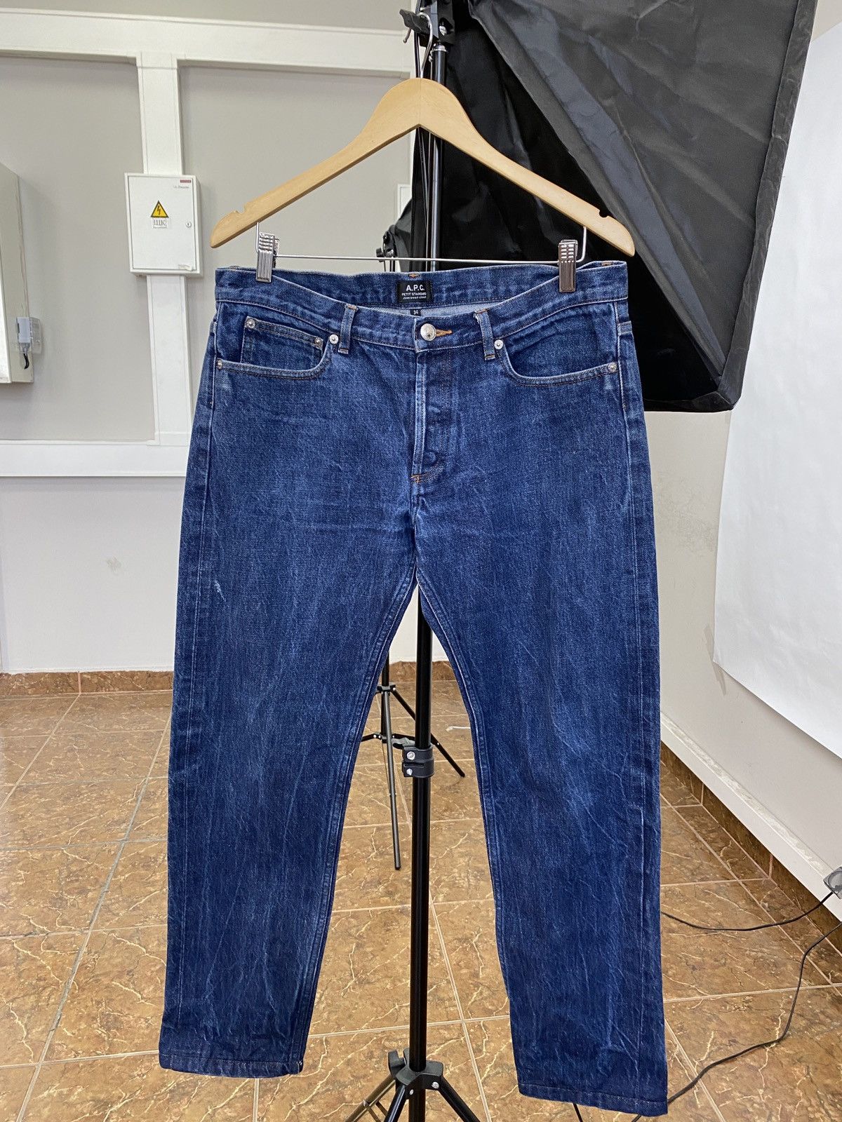 A.P.C. 🇺🇸 A.P.C. Jeans Selvedge Rare Retro Hype Y2K A. P. C. Size US 33 - 1 Thumbnail