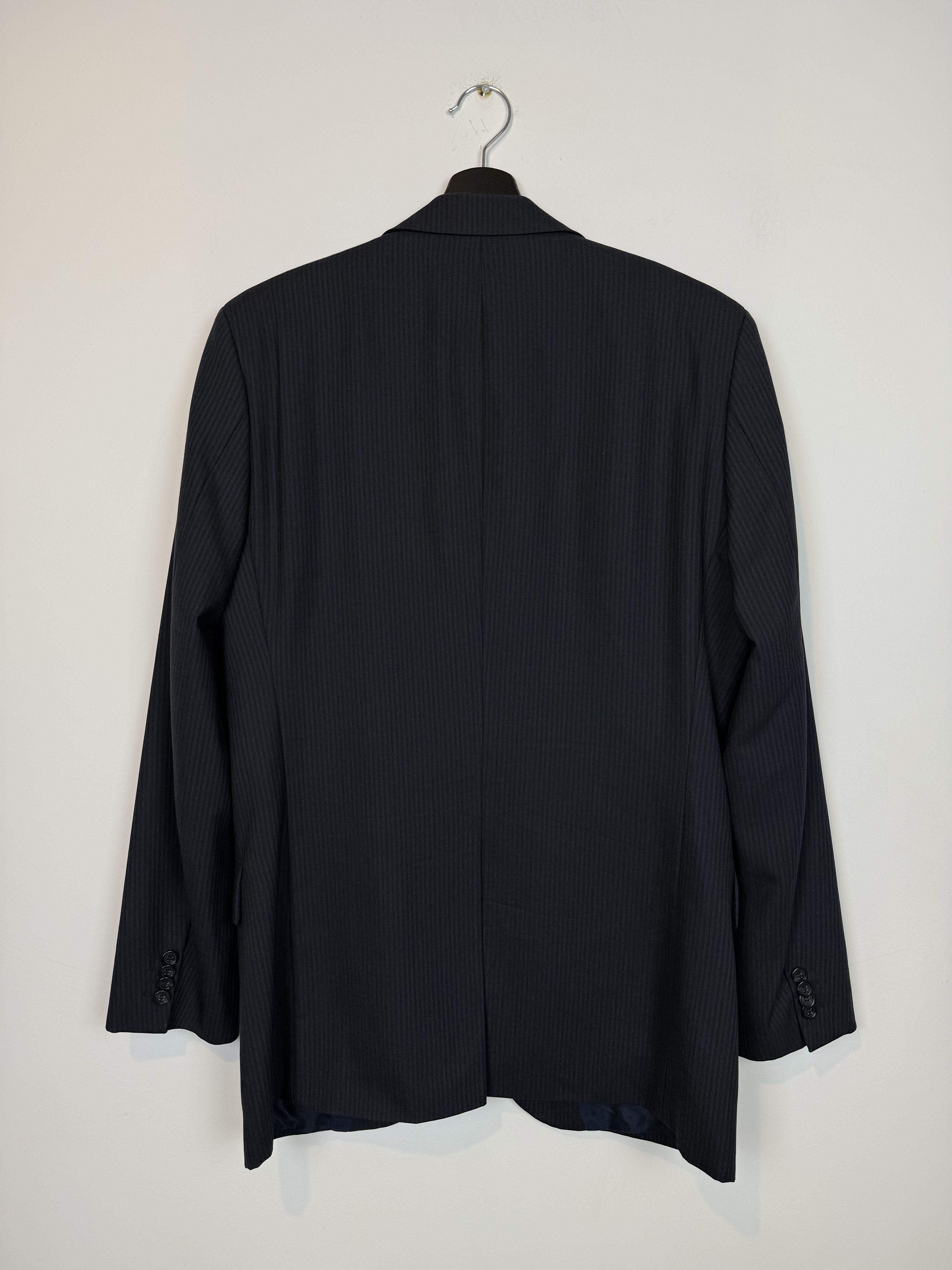 Hugo Boss Hugo Boss Aamon/Hago Men's Wool Striped Blazer Jacket Size 48S - 6 Thumbnail