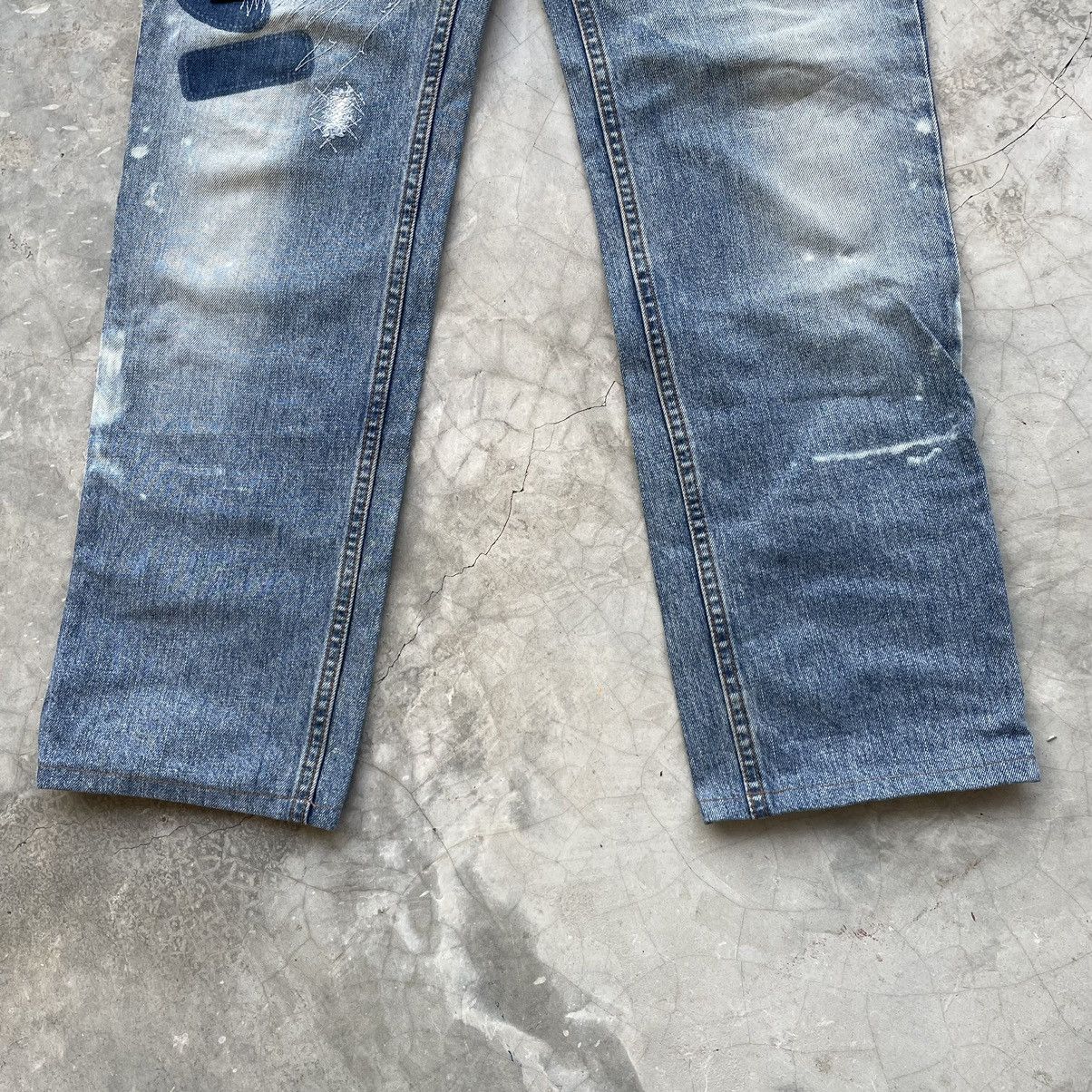 Hysteric Glamour Distress Kinky Hysteric Glamour Ramones Band Altered Denim Size US 32 / EU 48 - 8 Thumbnail