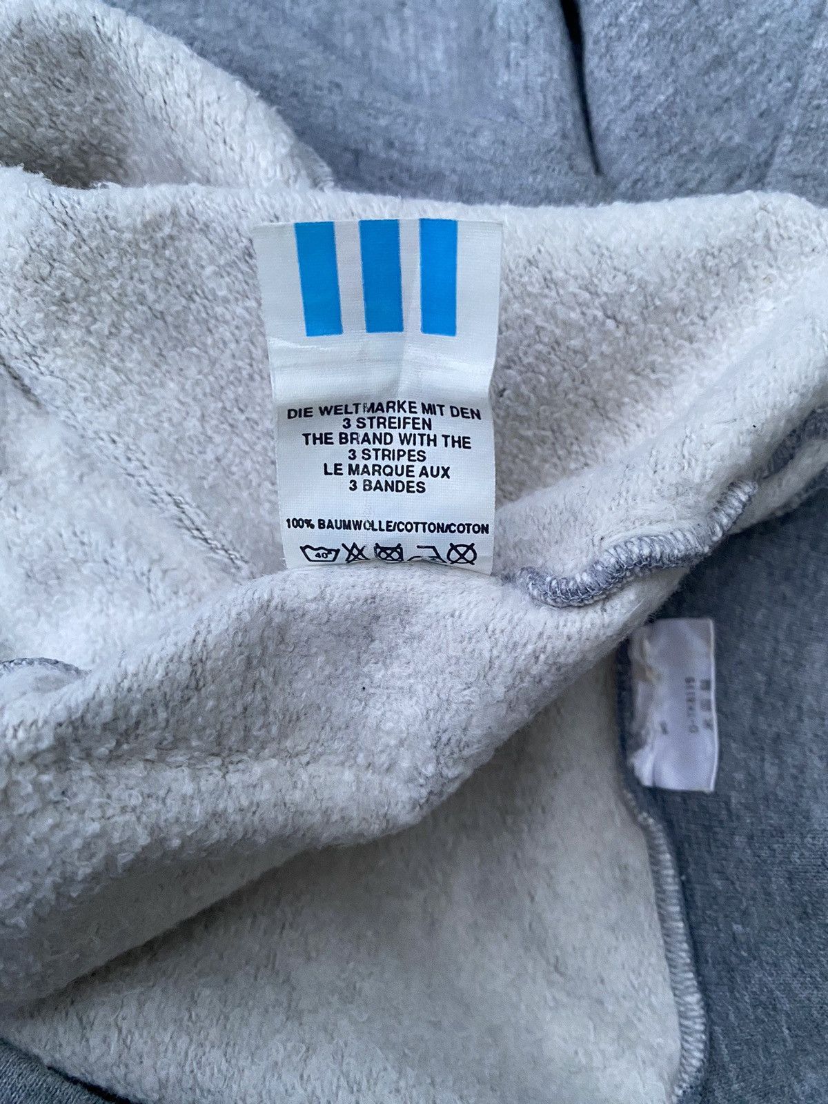 Adidas Vintage 80s Adidas Trefoil Embroidery Sweatshirt Size US L / EU 52-54 / 3 - 11 Thumbnail
