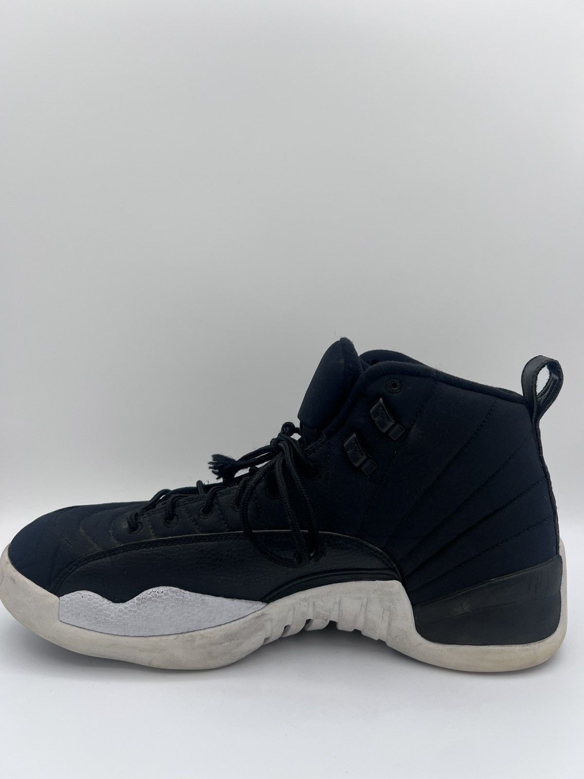 Jordan Brand Nike Air Jordan 12 XII Retro Nylon Men 12.5 Shoes 130690-004 Size US 12 / EU 45 - 5 Thumbnail