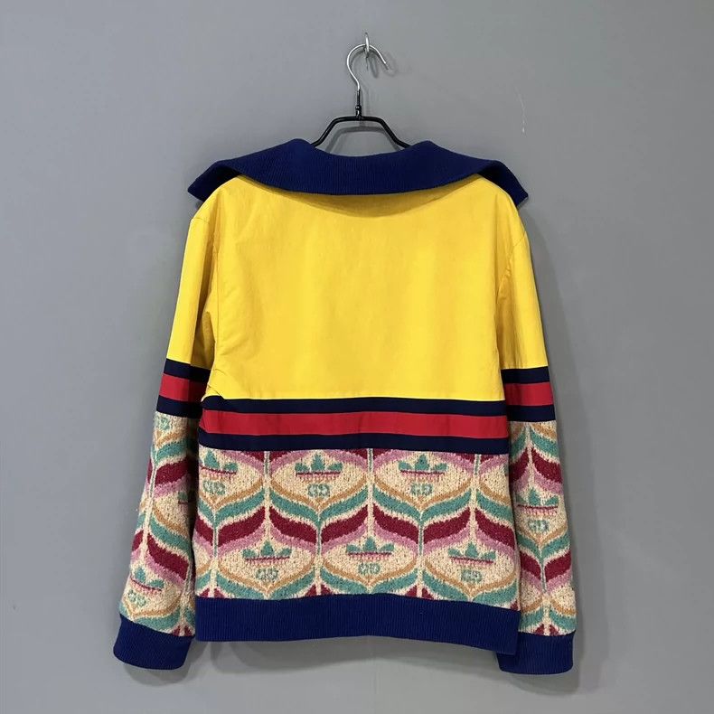Gucci Gucci Half-zipper stitching sweater 2501-Nextarrow Size US S / EU 44-46 / 1 - 3 Thumbnail