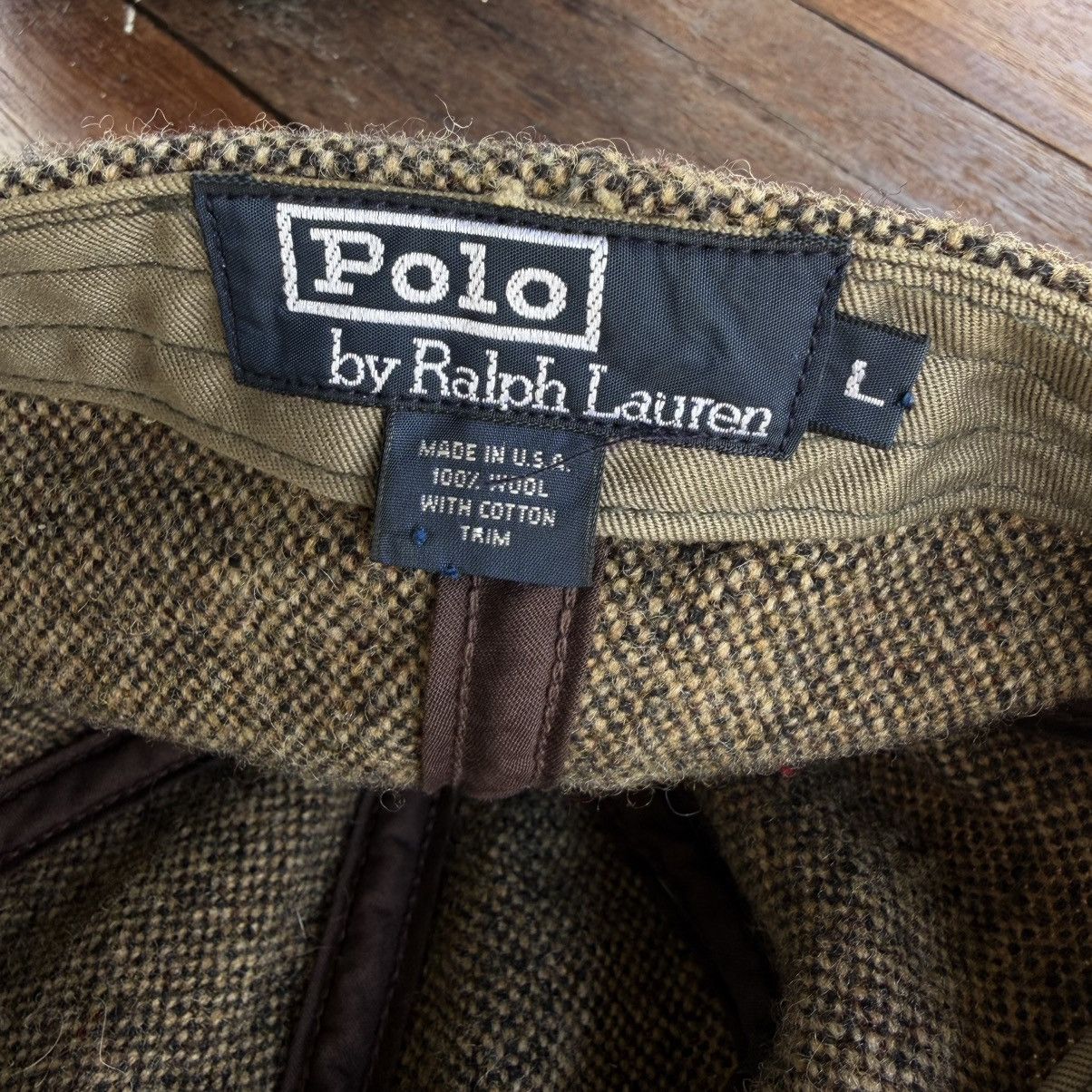 Polo Ralph Lauren 90’s Polo Ralph Lauren Wool Knit 100% Hunting Longbill Hat Size ONE SIZE - 6 Thumbnail