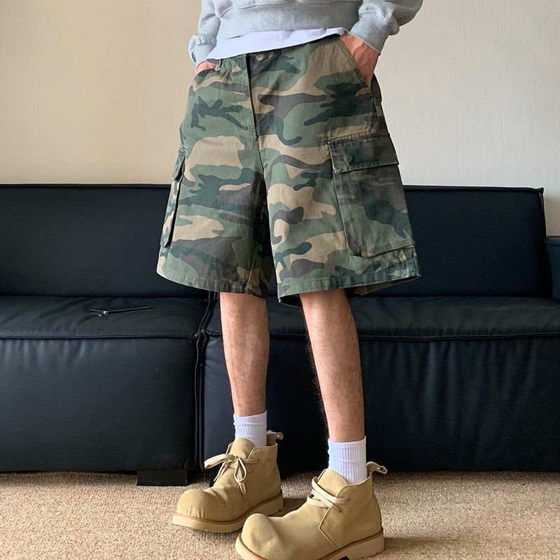 Japanese Brand × Vintage Short Washed Trendy Pockets Size US 36 / EU 52 - 1 Thumbnail