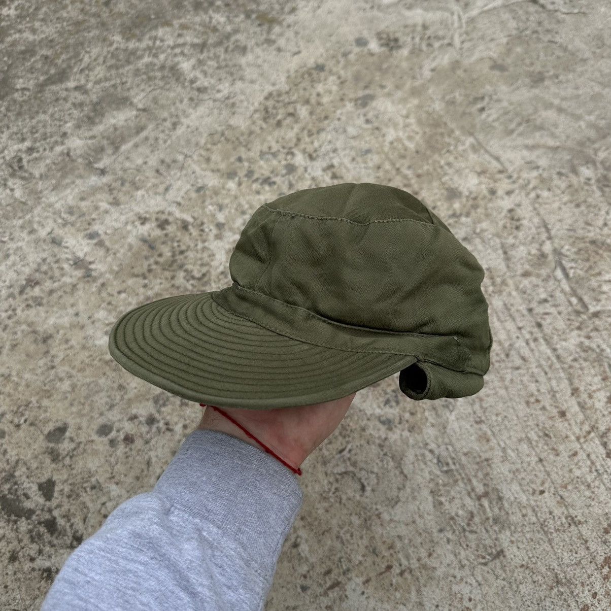 Designer × Japanese Brand Vintage Swedish Army Ear Flap Ear warmer Military Cap Hat 56 Size ONE SIZE - 2 Thumbnail