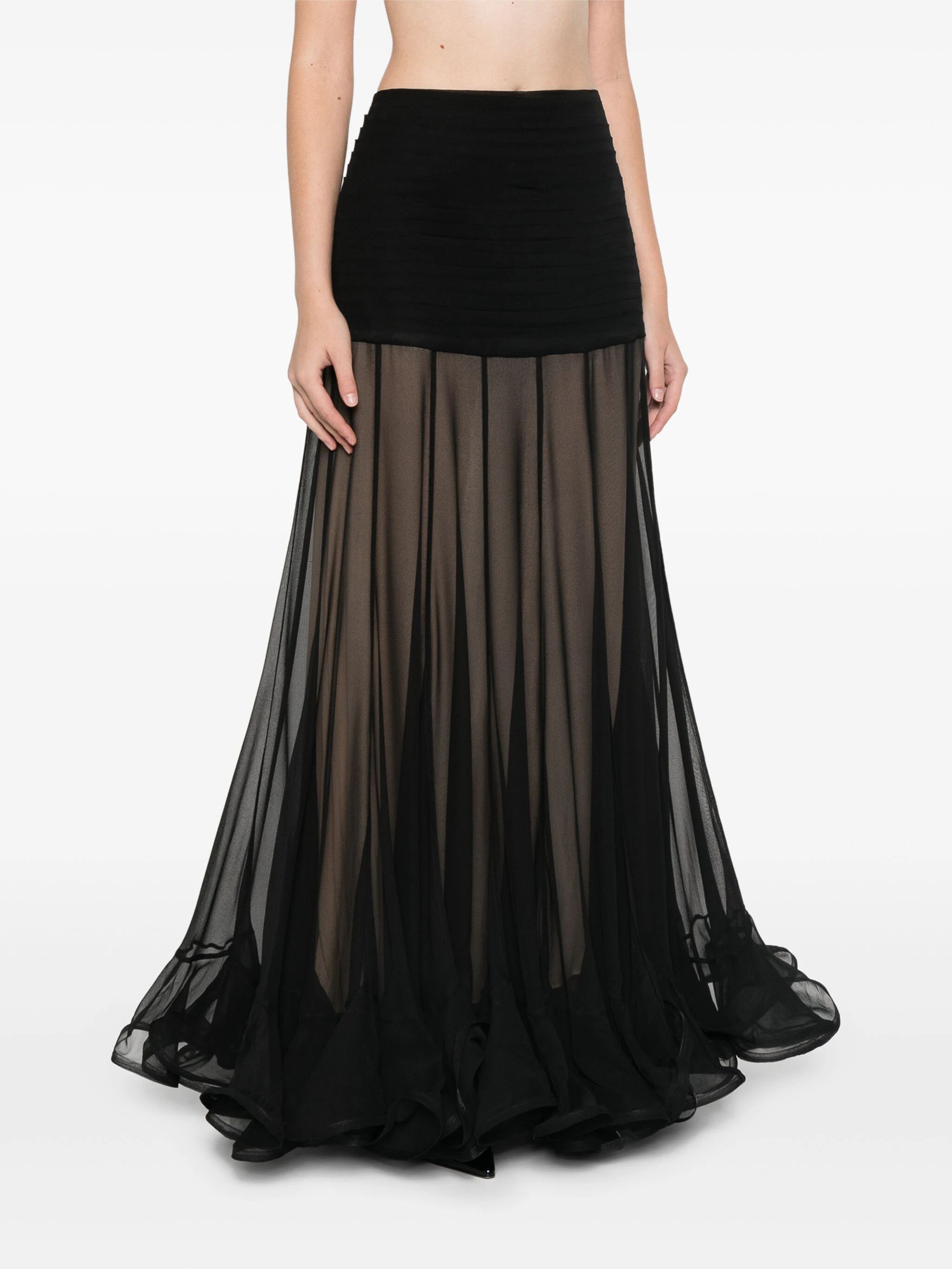 Zimmermann o1s22i1n1024 Illustration Maxi Skirt in Black Size 30" / US 8 / IT 44 - 3 Thumbnail