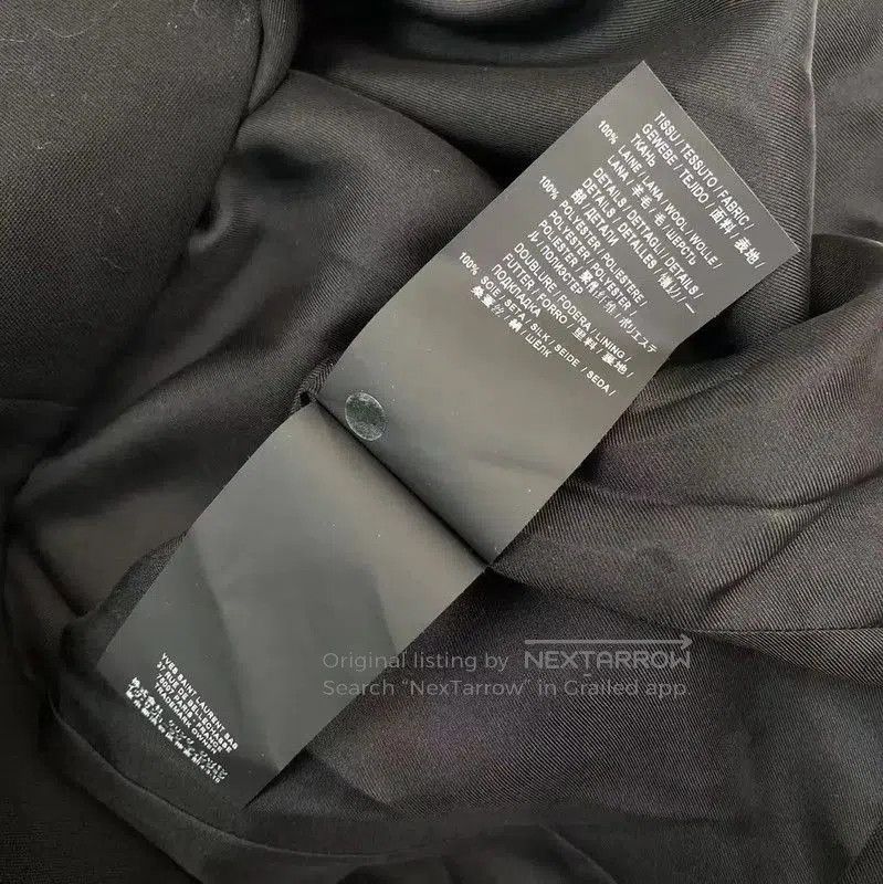 Other YSL Black Wool Dress for Women . Size XXS / US 00 / IT 34 - 5 Thumbnail