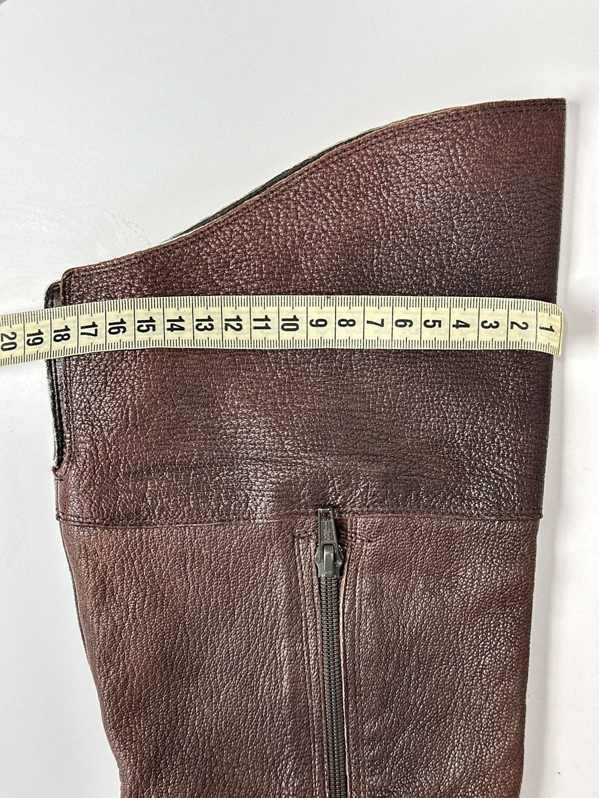 If Six Was Nine Leather Boots HandMade Italian Rick owens Style As 98 Rare Size US 9 / IT 39 - 13 Thumbnail